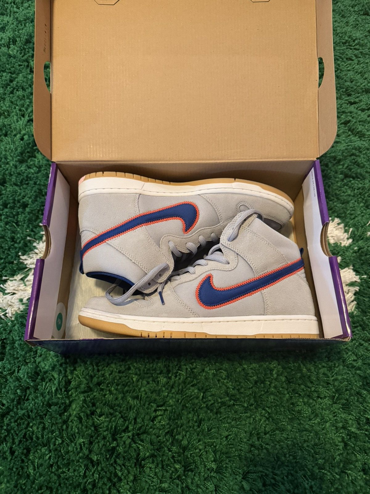 Nike Nike SB Dunk Hi Mets Sneakers 11 Size US 11 / EU 44 - 1 Thumbnail