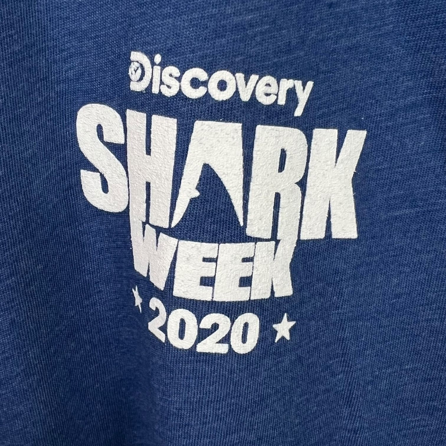 Next Level Men's Shark Week 2020 Graphic Tee Patriotic Shark XS NWOT Size US XS / EU 42 / 0 - 2 Thumbnail