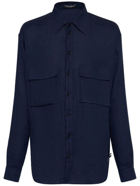 Dolce & Gabbana o1lsvrm0425 Shirt in Blue Size US M / EU 48-50 / 2 - 1 Thumbnail