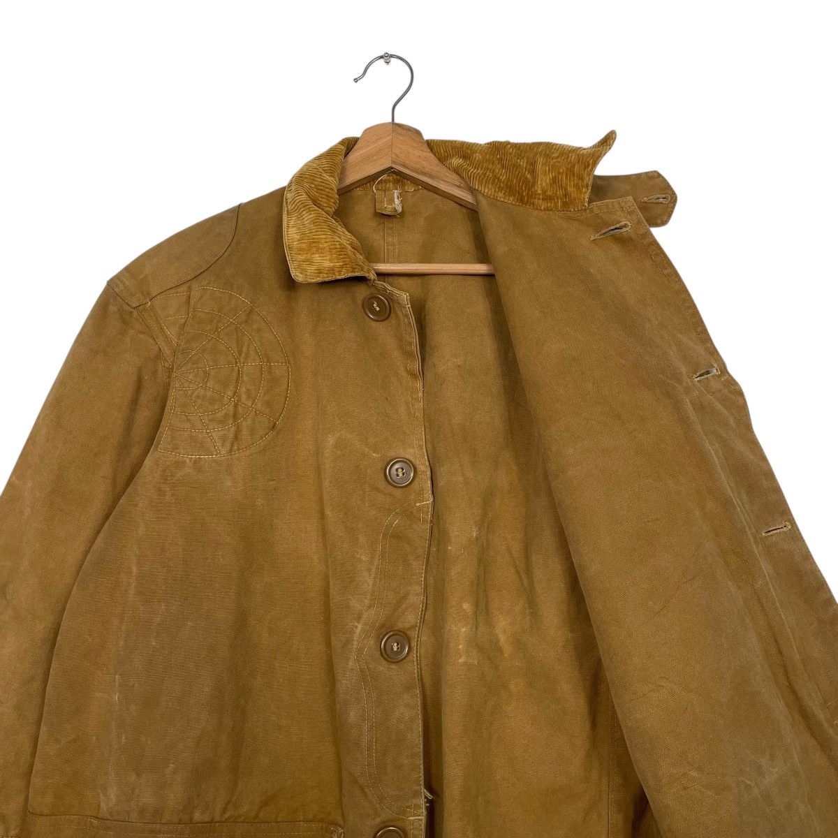 Vintage Vintage 30s Hettrick American Field Gun Coat Hunting Jacket Size US L / EU 52-54 / 3 - 10 Thumbnail