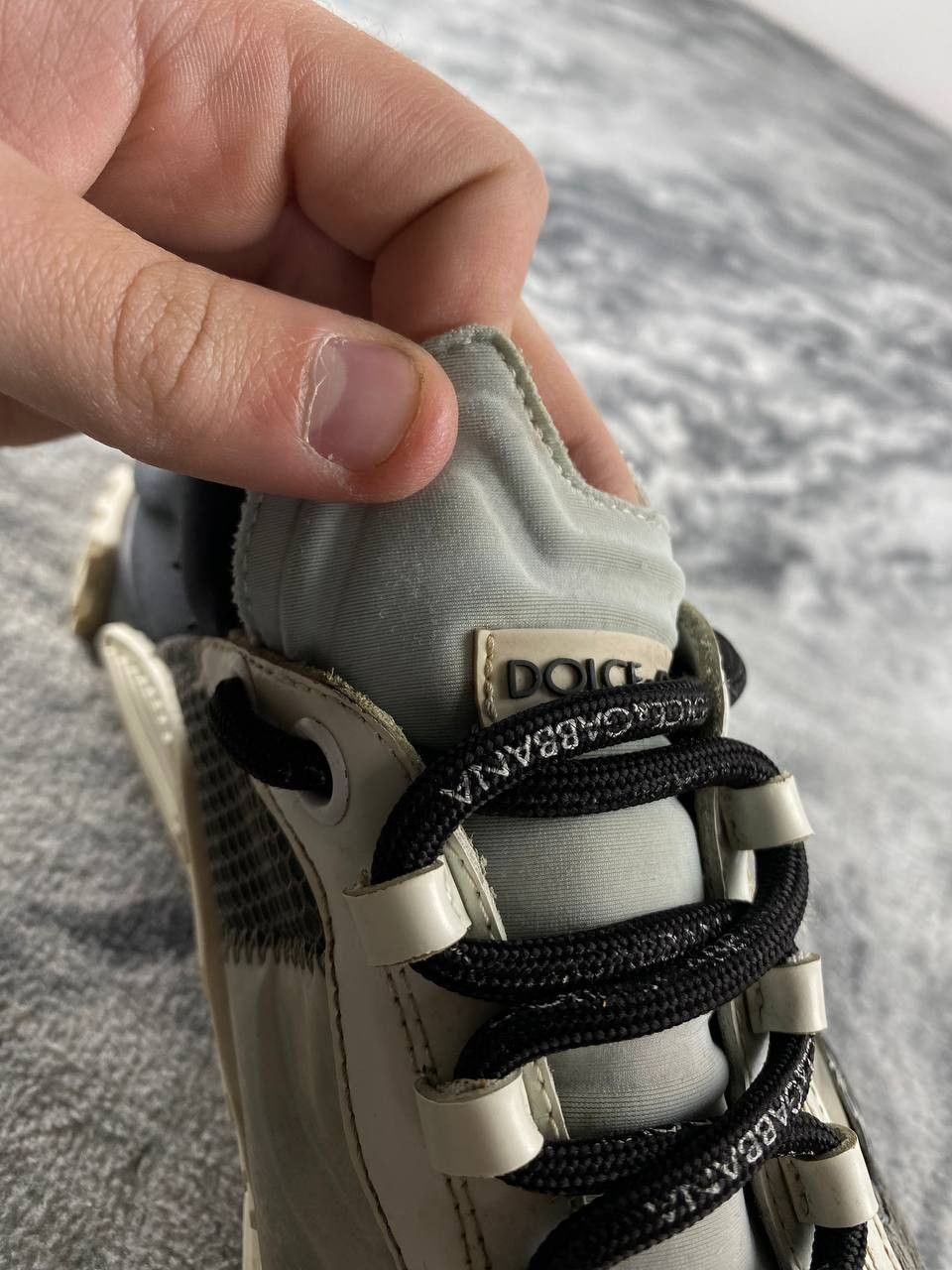 Dolce & Gabbana Dolce & Gabbana NS1 Sneakers Men Size 41 Gray Size US 8 / EU 41 - 16 Thumbnail