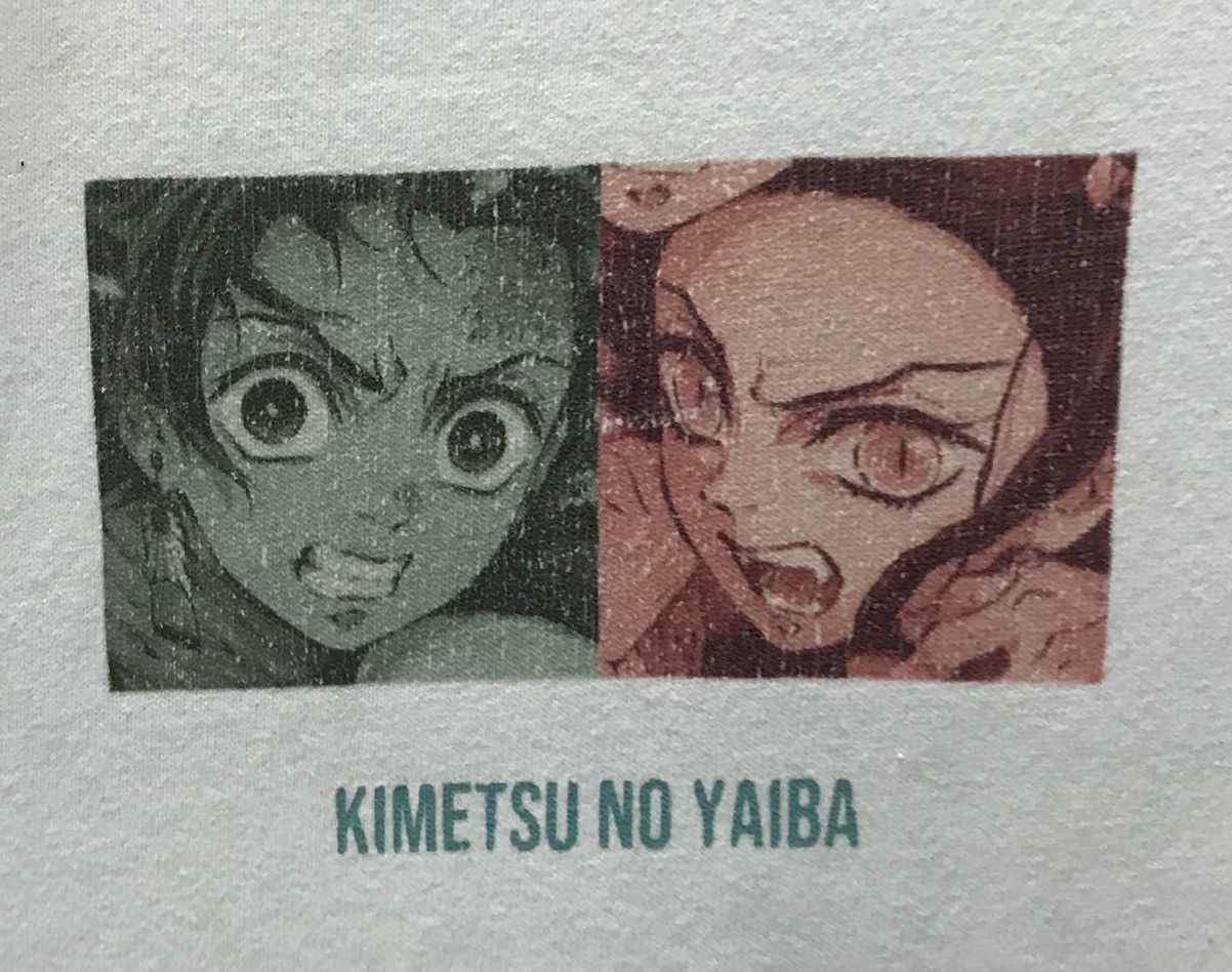 Anime × GU Vintage GU Kimetsu No Yaiba Shirt Size US M / EU 48-50 / 2 - 4 Thumbnail