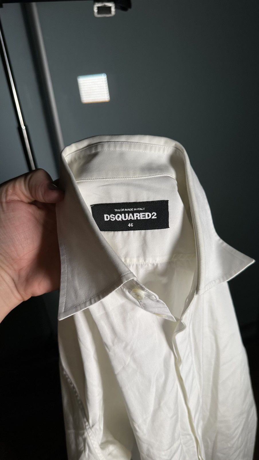 Dsquared2 Dsquared 2 white slim shirt 🔥 Size US S / EU 44-46 / 1 - 10 Thumbnail