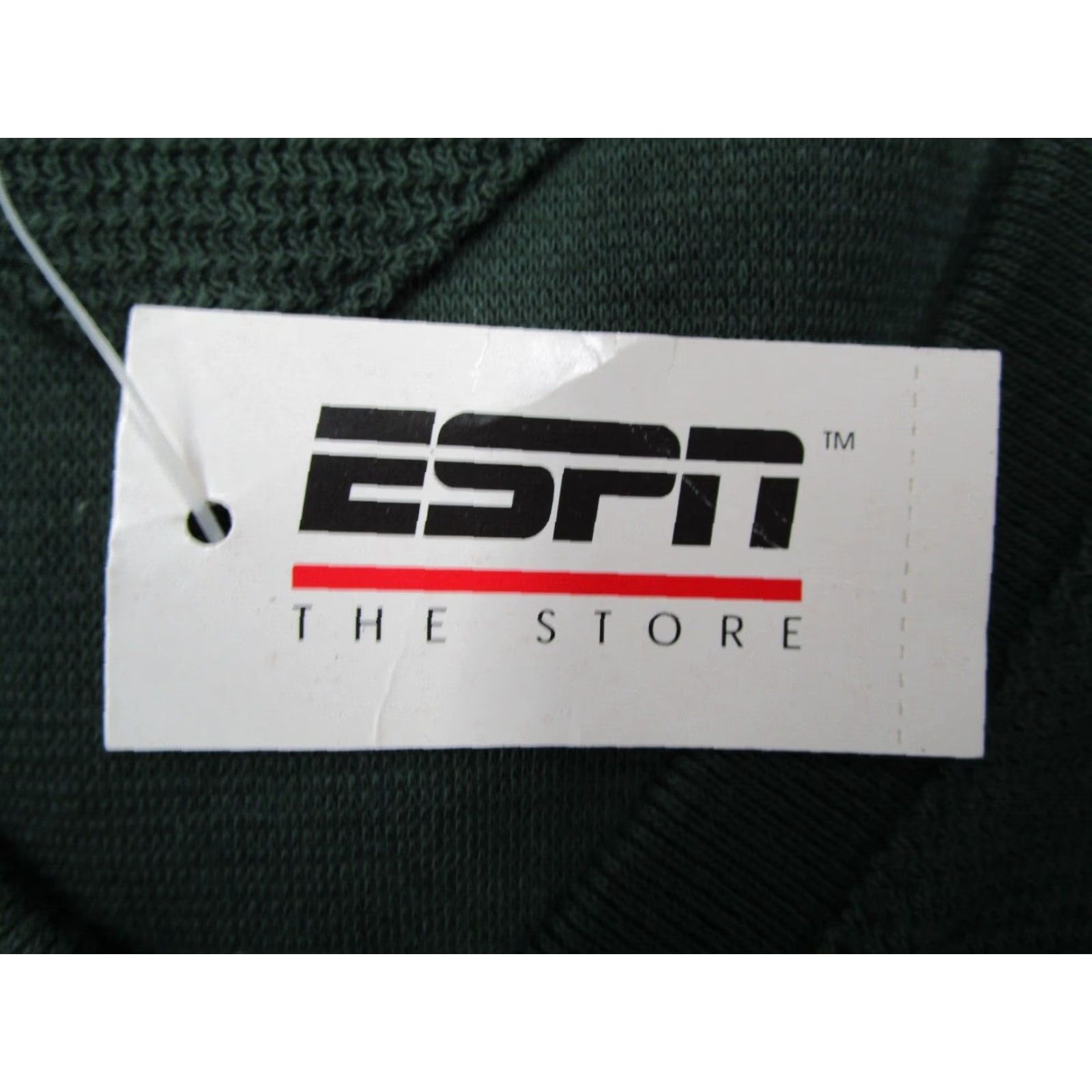 Vintage VINTAGE ESPN THE STORE Mens Green Sleeveless Pullover V Neck Sweater Knit 2XL XXL Logo Embroidered Golf Classic 90s Retro Sports Size US XXL / EU 58 / 5 - 4 Thumbnail