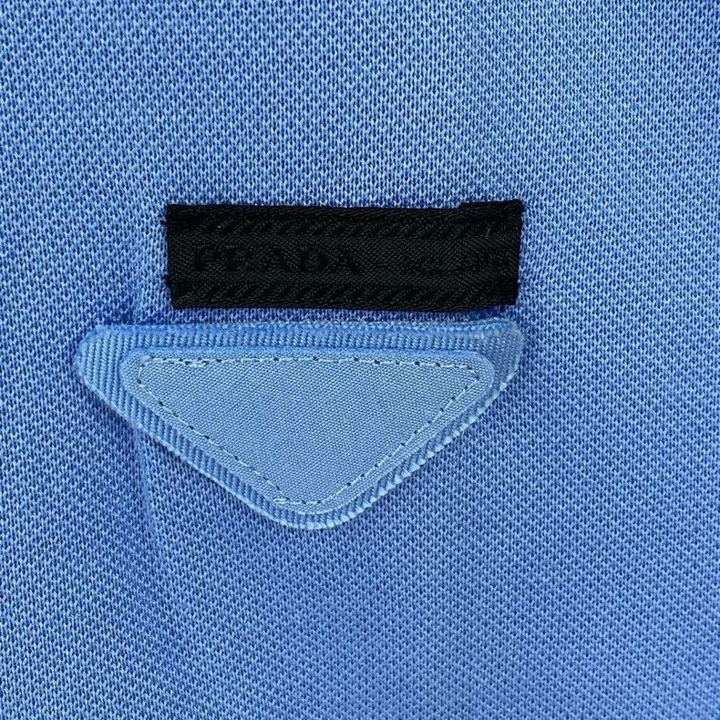 Prada Prada Size 3XL Chest triangle black patch short-sleeved POL Size US XXL / EU 58 / 5 - 3 Thumbnail