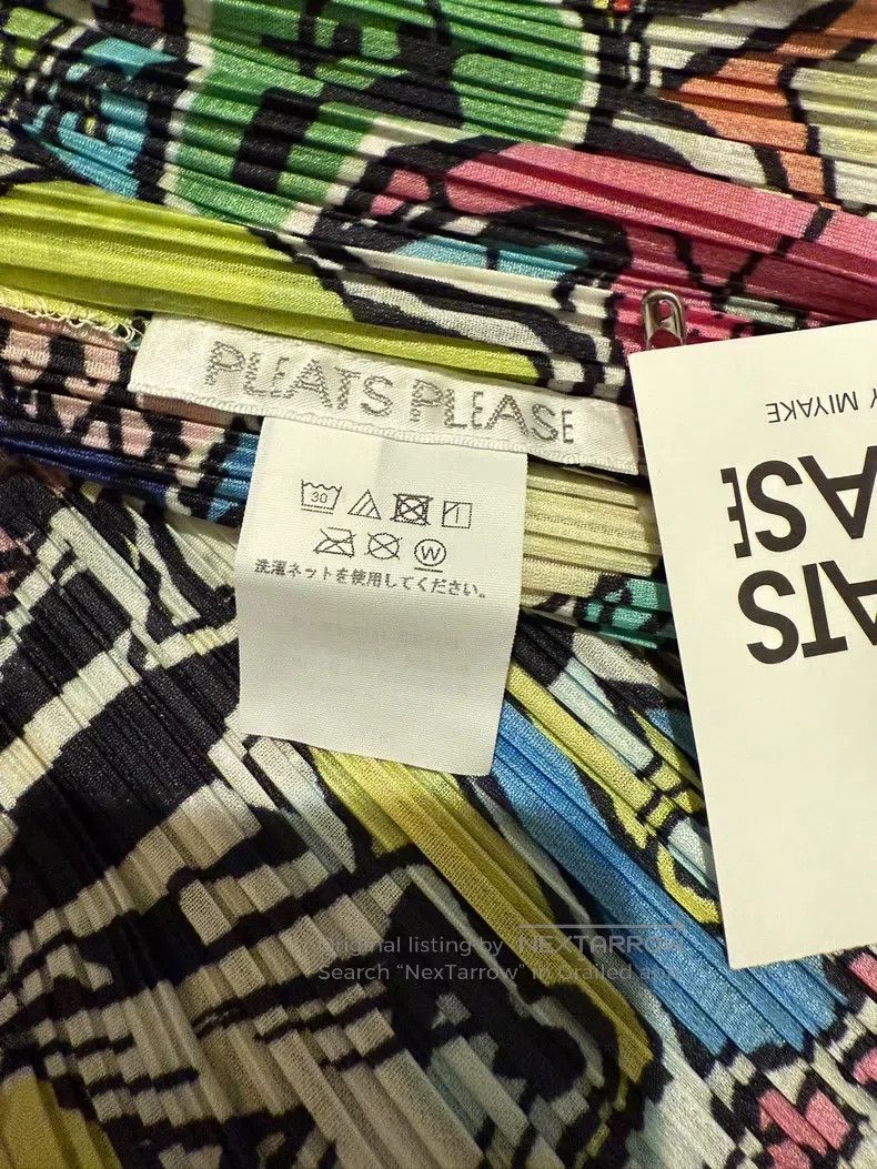 Issey Miyake Issey Miyake Colorful Comic Print Dress Size L / US 10 / IT 46 - 3 Thumbnail
