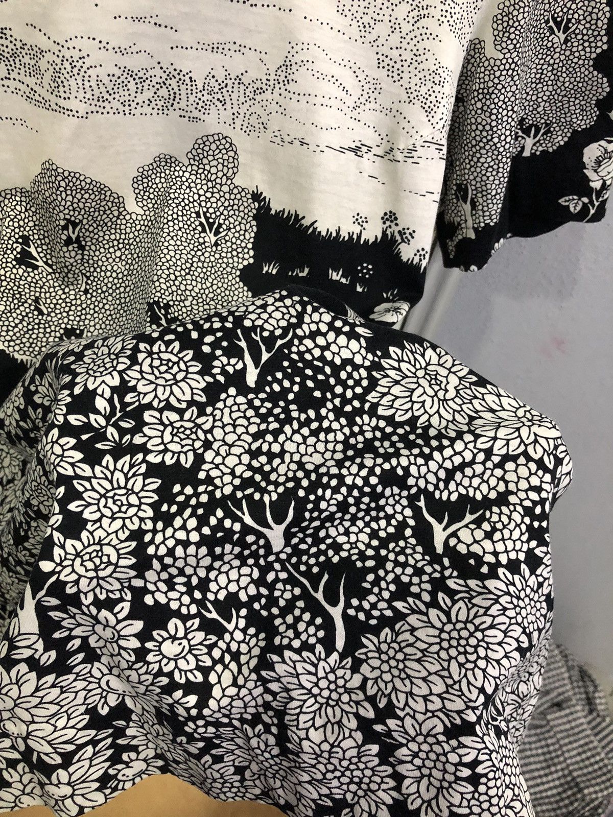 Hanae Mori Hanae Mori Japan Art Print Tee Nature Scene Size S / US 4 / IT 40 - 5 Thumbnail