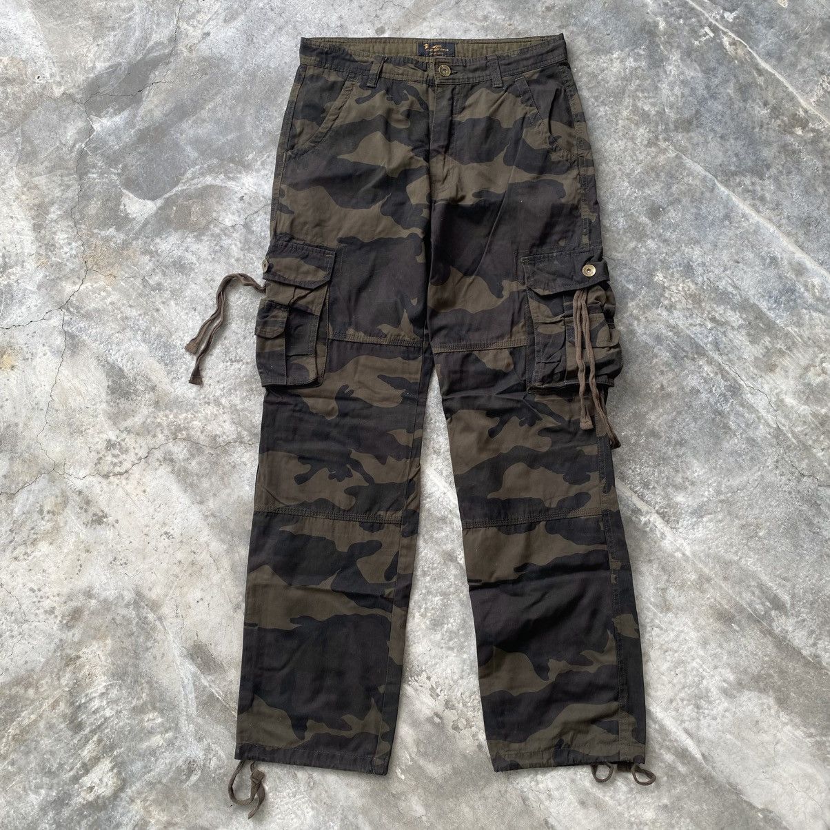 If Six Was Nine × Japanese Brand × Le Grande Bleu (L.G.B.) Japanese Brand Cargo Pants w33 Size US 30 / EU 46 - 1 Thumbnail
