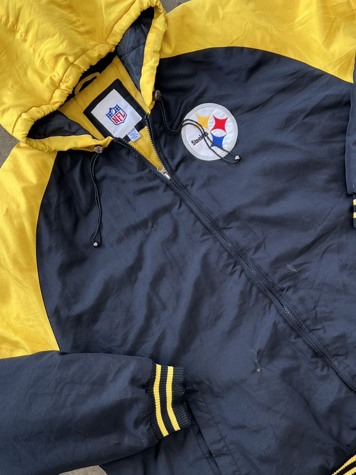 NFL Vintage NFL Pittsburgh Steelers Jacket XXL Size US XXL / EU 58 / 5 - 4 Thumbnail