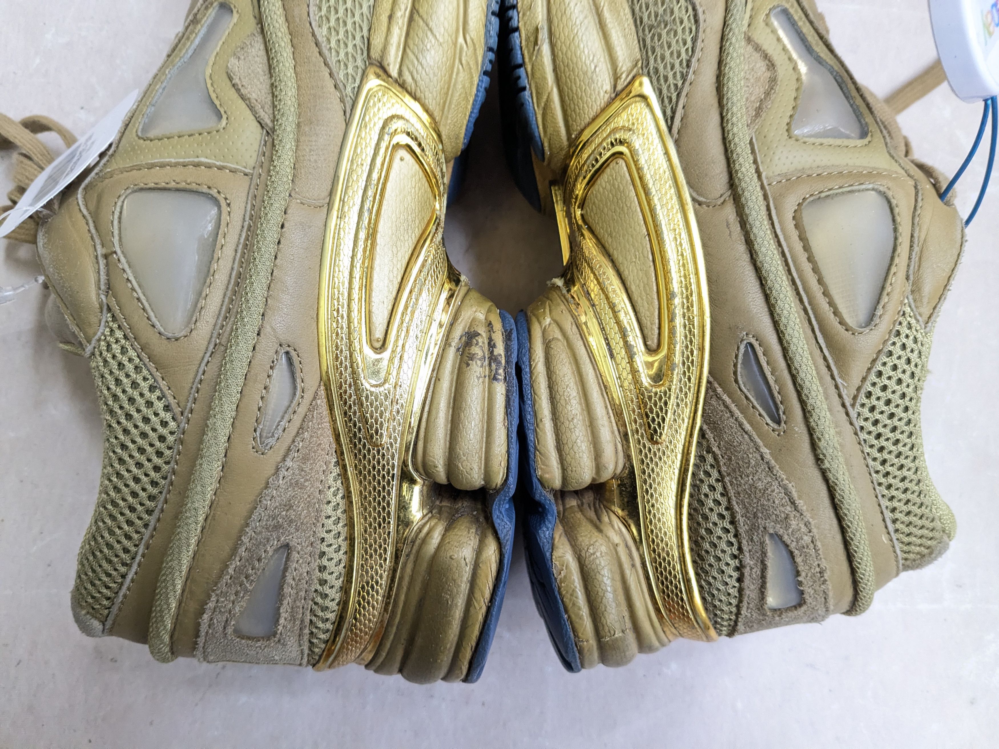 Adidas × Raf Simons Adidas Raf Simons Ozweego 2 Gold 11 Sneakers Size US 11 / EU 44 - 12 Thumbnail