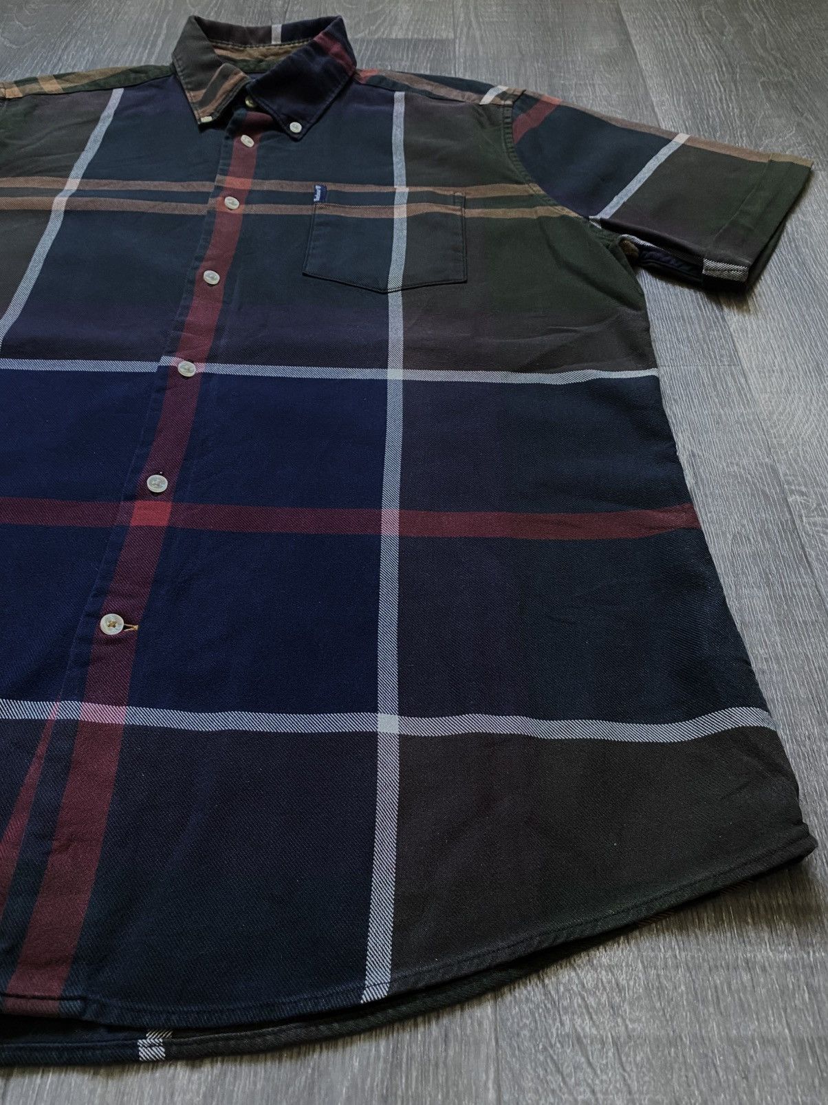 Barbour Barbour Dunoon AW19 Tartan Plaid Checkered ShortSleeve Shirt Size US M / EU 48-50 / 2 - 10 Thumbnail