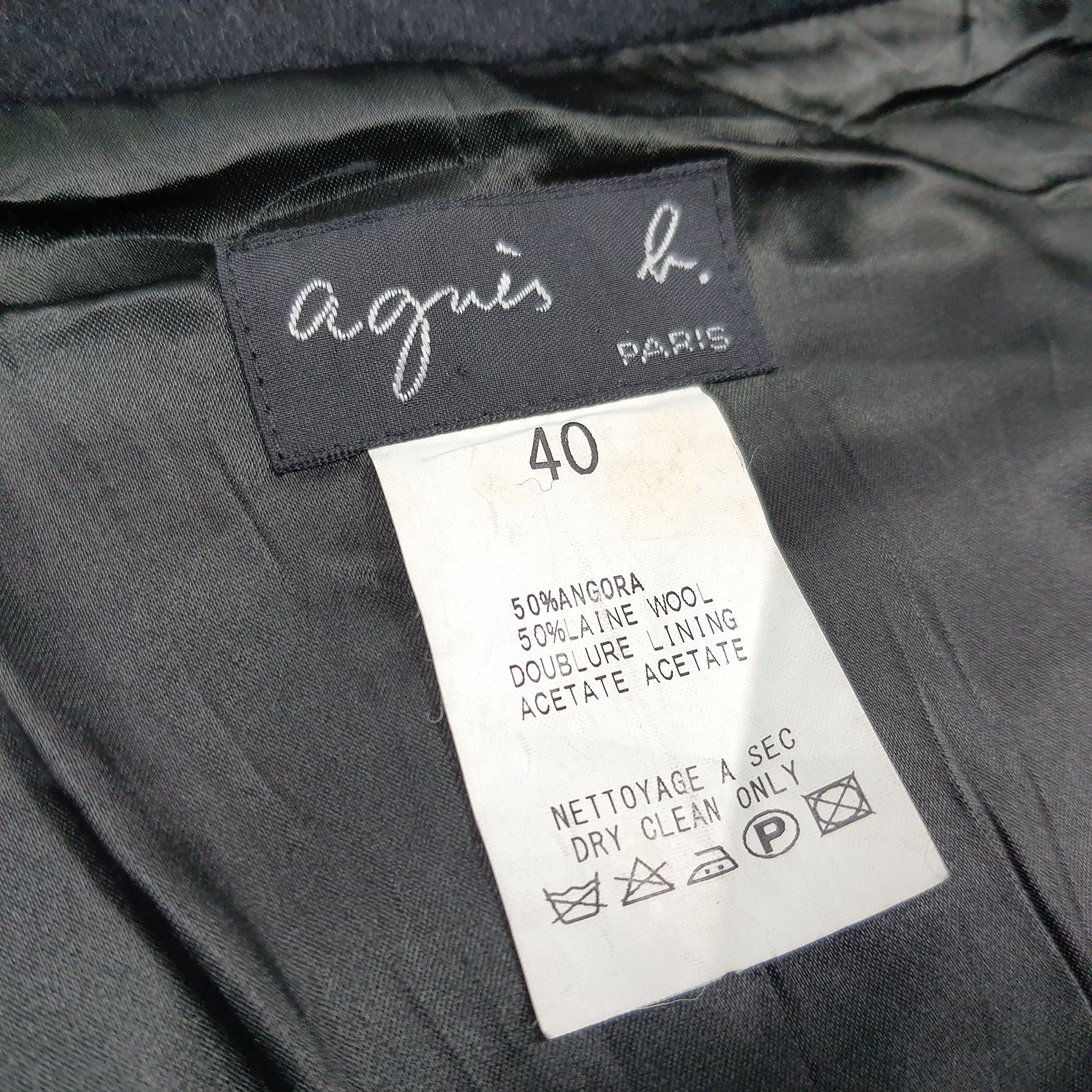 agnes b. Vintage Agnes b. Paris Wool Lined Zipper Jacket C281N10 Size US S / EU 44-46 / 1 - 5 Thumbnail