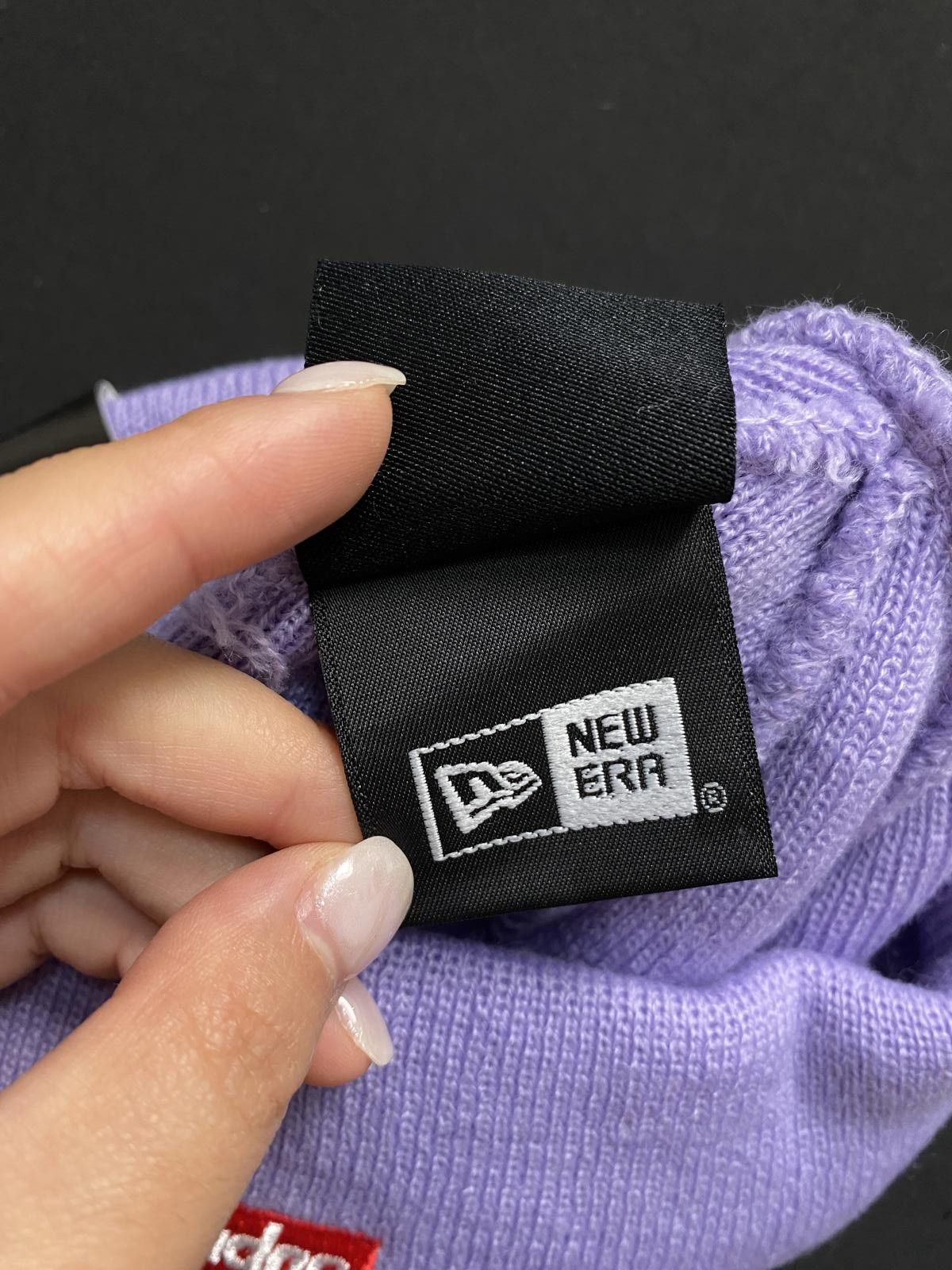 New Era × Supreme Rare 19FW Supreme x New Era S Logo Beanie 'Purple' Hats OS Size ONE SIZE - 8 Thumbnail