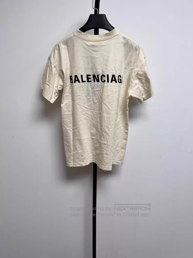 Balenciaga Balenciaga Alphabet Logo Printed Round Neck Short Sleeve T Size XXS / US 00 / IT 34 - 2 Thumbnail