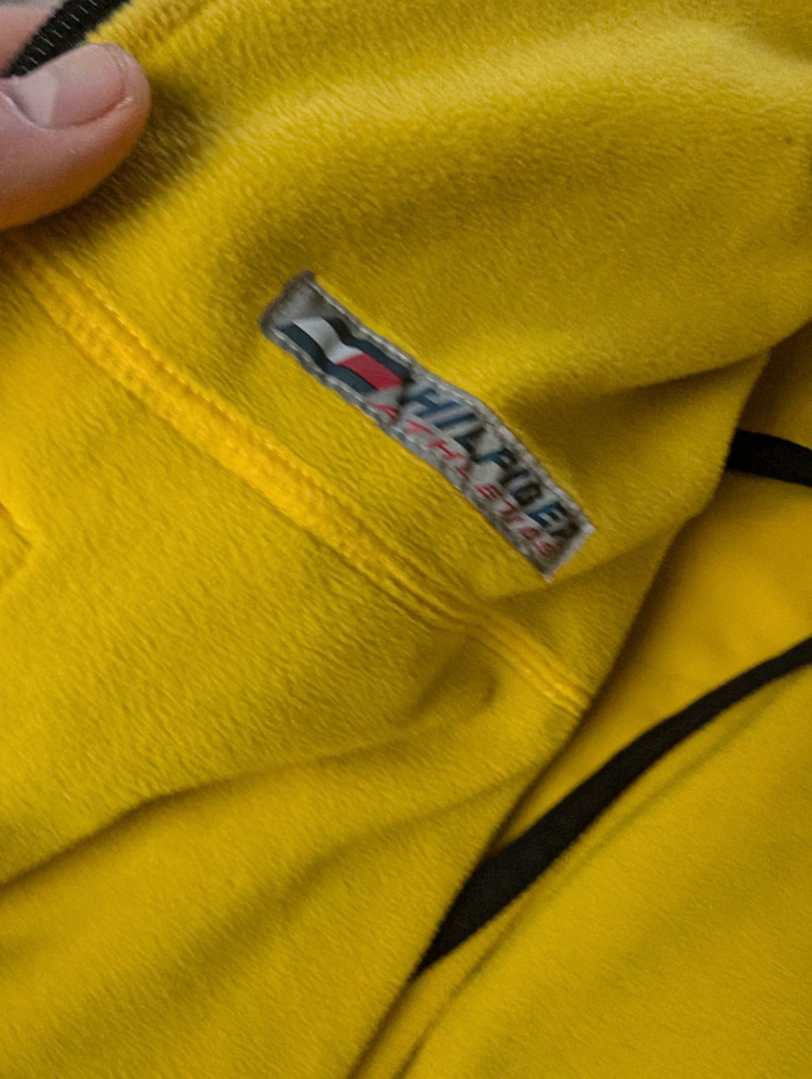Tommy Hilfiger × Vintage Khaki Hilfiger athletics vintage windbreaker jacket Size US XL / EU 56 / 4 - 6 Thumbnail