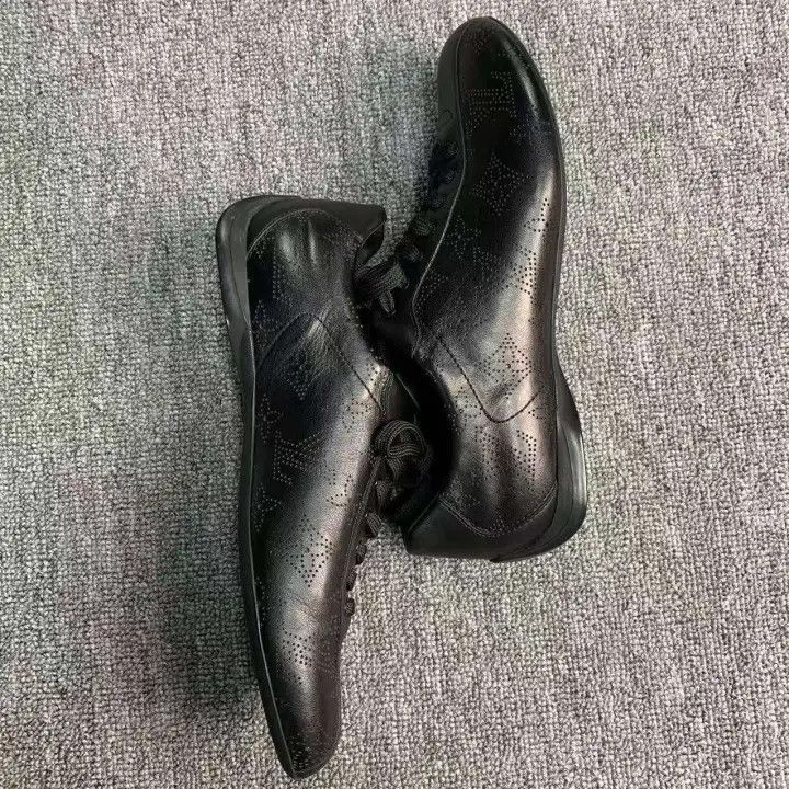 Louis Vuitton Louis Vuitton Black Casual Sneakers -2508 Size US 6.5 / EU 39-40 - 7 Thumbnail