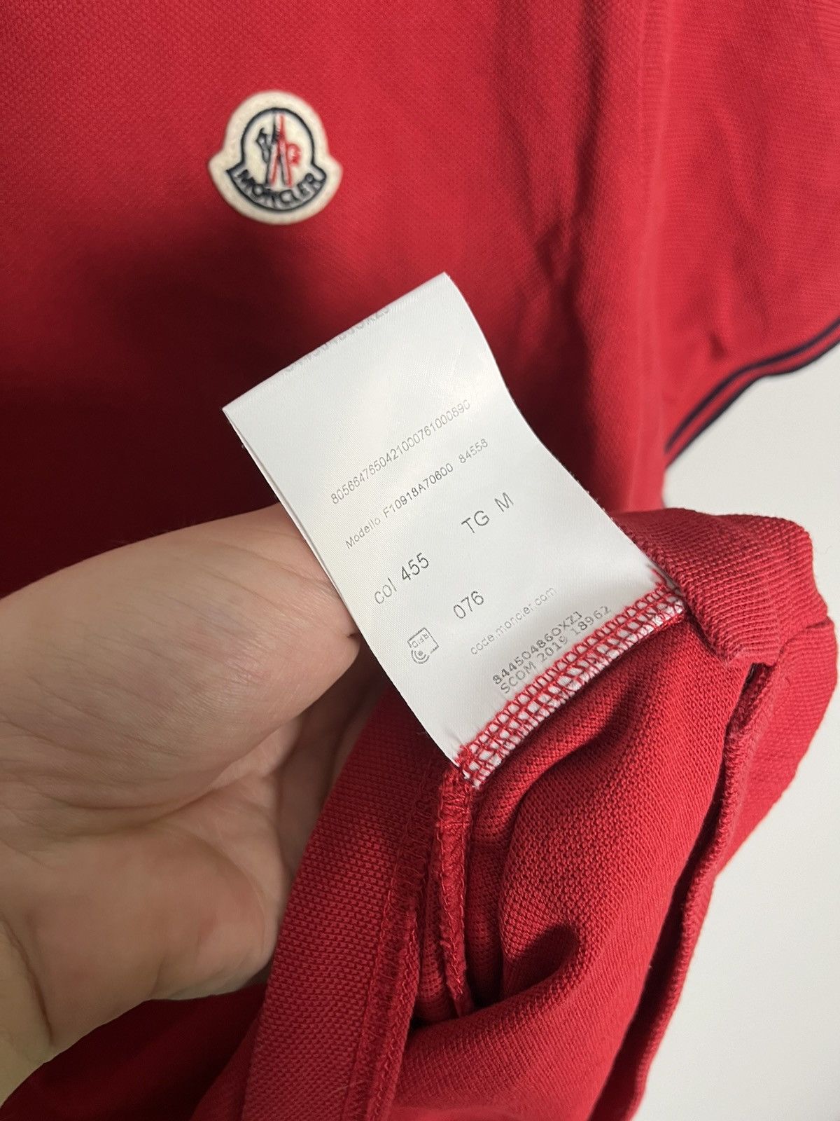 Moncler Moncler polo tshirt Size US M / EU 48-50 / 2 - 8 Thumbnail