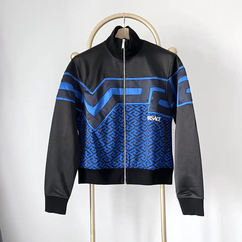 Versace Versace Men's Long Sleeve Multi-Color Jacket 0089 Size US M / EU 48-50 / 2 - 1 Thumbnail