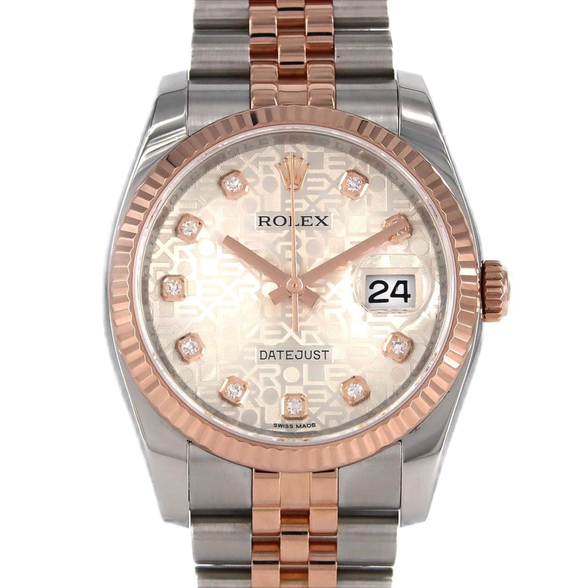 Rolex Rolex Datejust 116231G SSxPG Watch Automatic Winding Random Number Size ONE SIZE - 1 Thumbnail