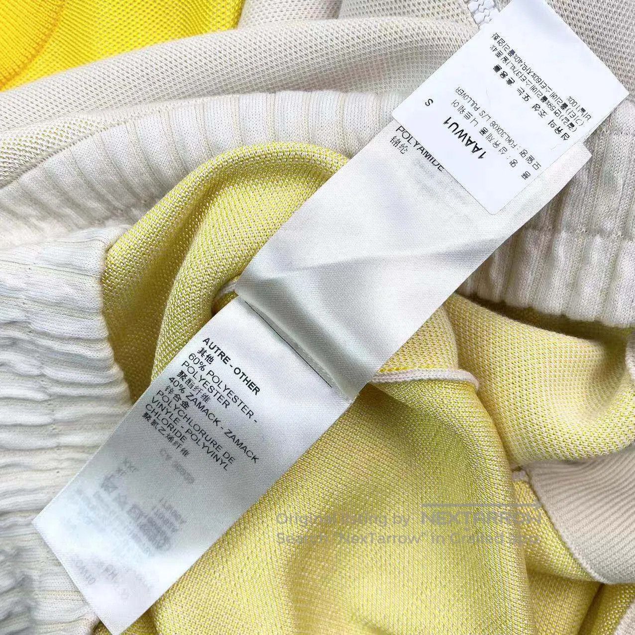 Louis Vuitton Louis Vuitton A color-blocked sweater with crew neck sleev Size S / US 4 / IT 40 - 5 Thumbnail