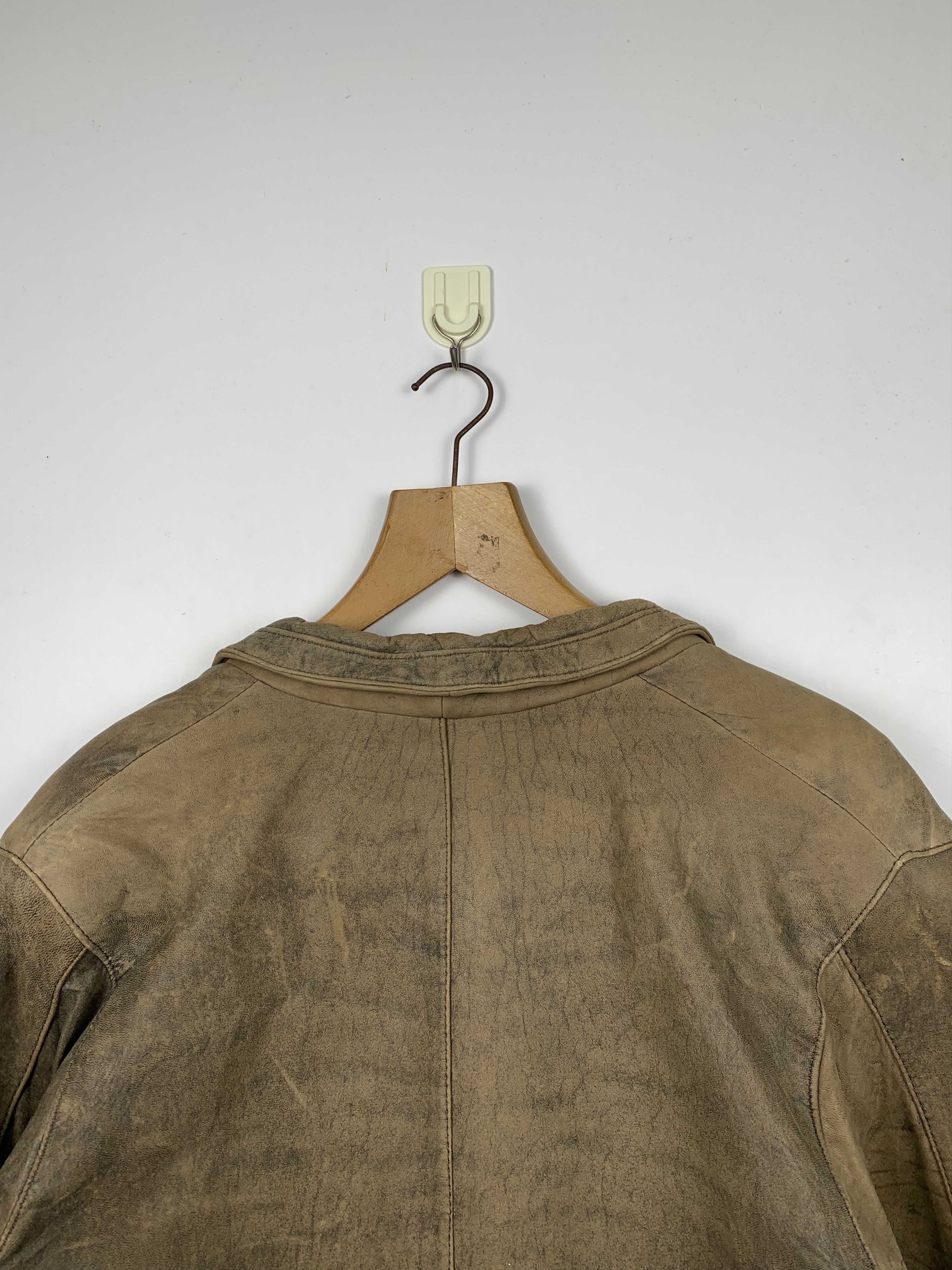 Other Vintage Paris Blues Leather Jacket J1160 Size US M / EU 48-50 / 2 - 4 Thumbnail