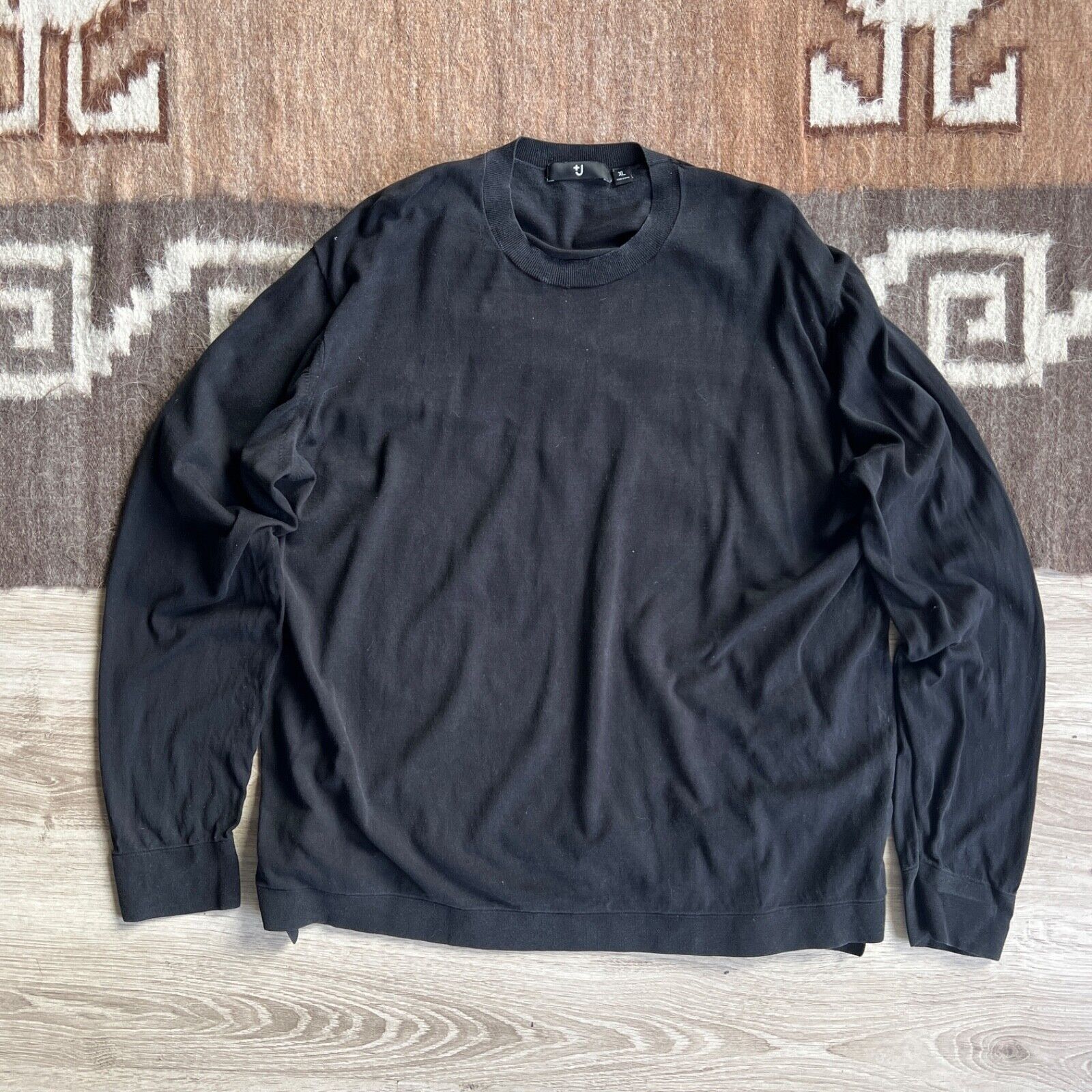 Jil Sander +J Jil Sander Uniqlo Silk Cotton Lightweight Sweater 8854AC Size US XL / EU 56 / 4 - 2 Thumbnail