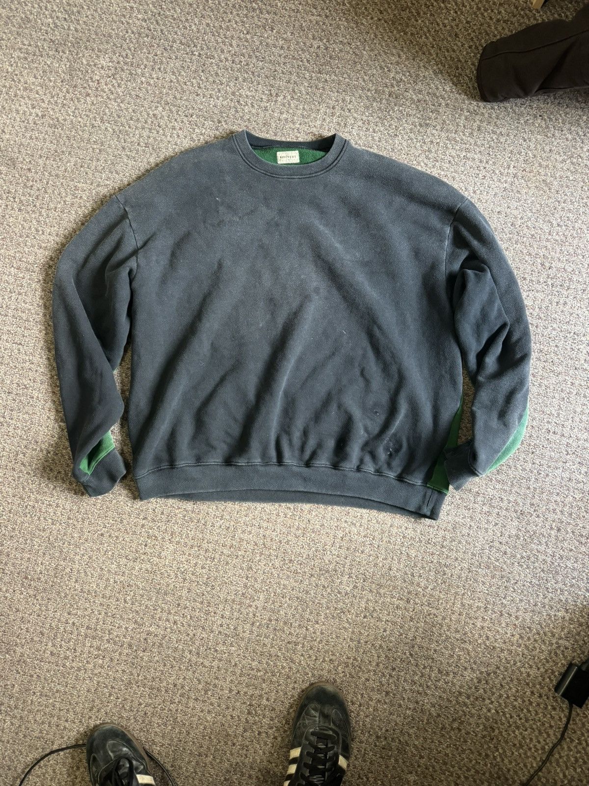 Kapital Kapital Skeleton Fleece Knit 2Tone Sweater Size US XL / EU 56 / 4 - 2 Thumbnail