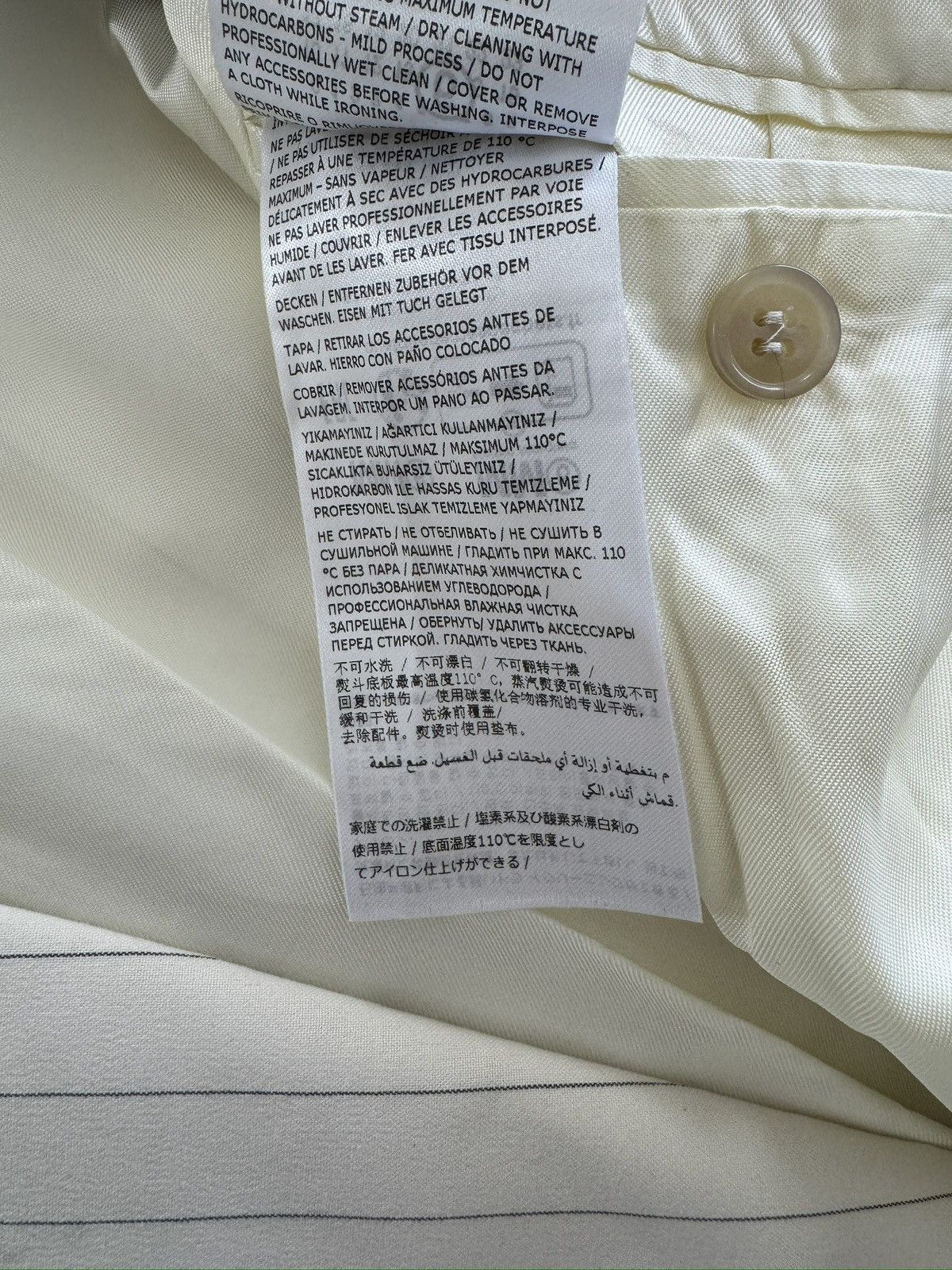 Maison Margiela $1500 Maison Margiela MM6 Pinstripe Long Coat Jacket Size S / US 4 / IT 40 - 9 Thumbnail