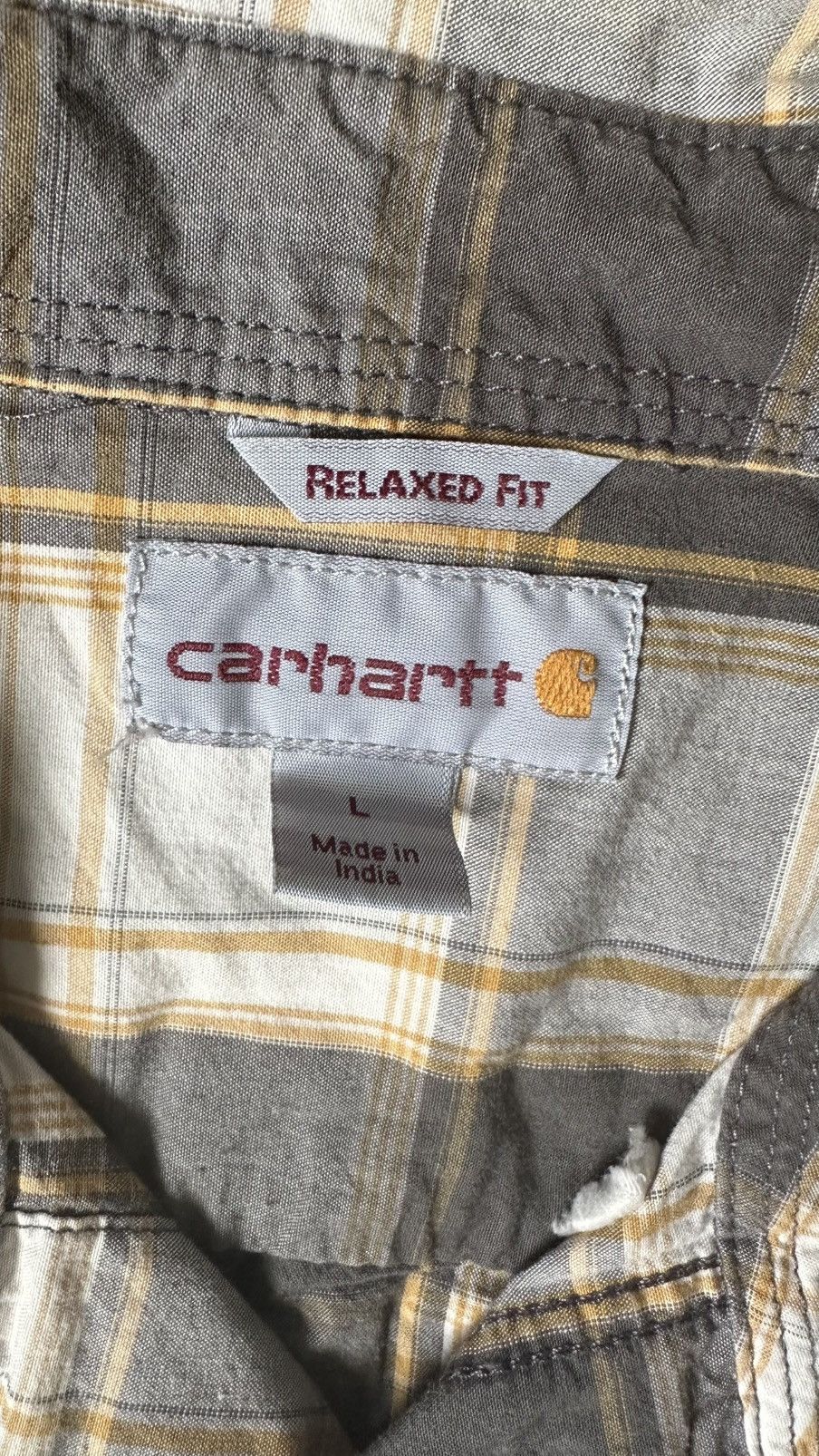 Carhartt VINTAGE CARHARTT CHECKERED SHIRT Size US XL / EU 56 / 4 - 7 Thumbnail