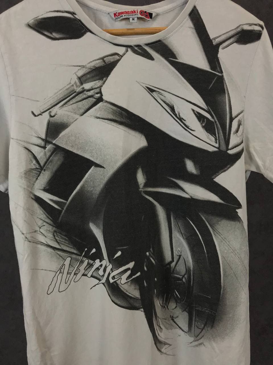 Japanese Brand Kawasaki Ninja Moto racing tee Size US M / EU 48-50 / 2 - 3 Thumbnail