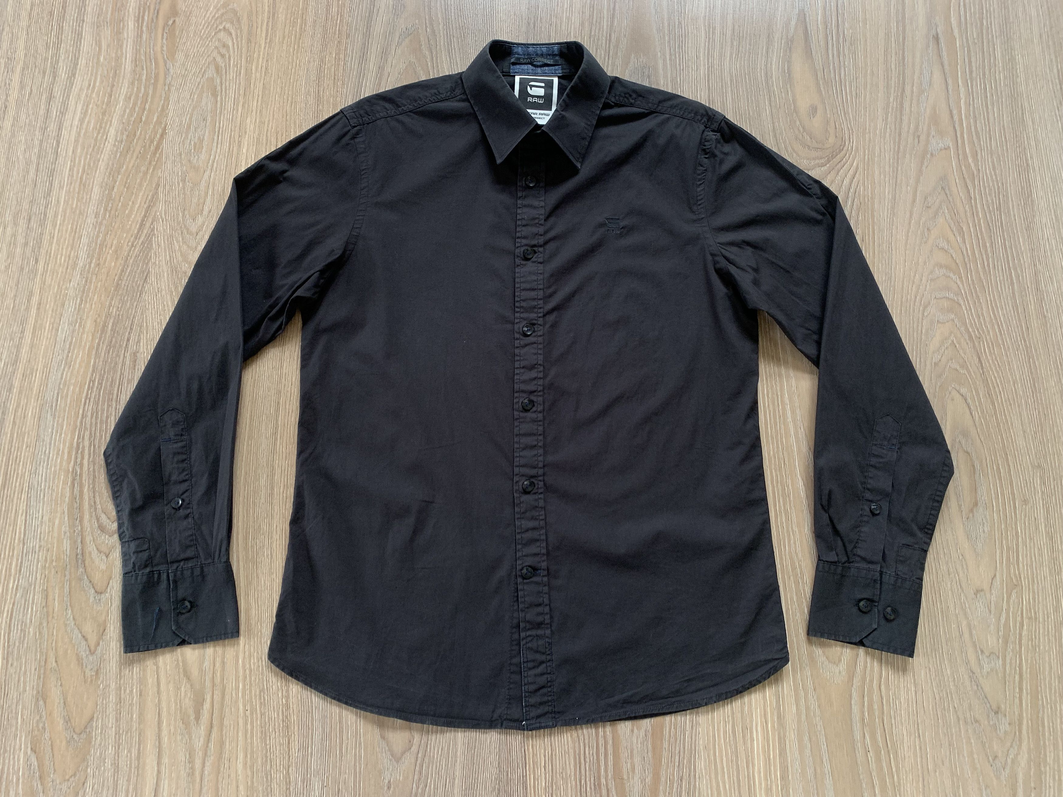 G-Star G-Star Raw Correct Line Black Shirt Size US M / EU 48-50 / 2 - 2 Thumbnail