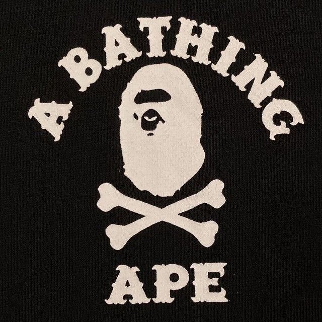 Bape ☠️Pirate Store limited☠️ BAPE SKULL College Logo Zip Hoodie Size US M / EU 48-50 / 2 - 4 Thumbnail