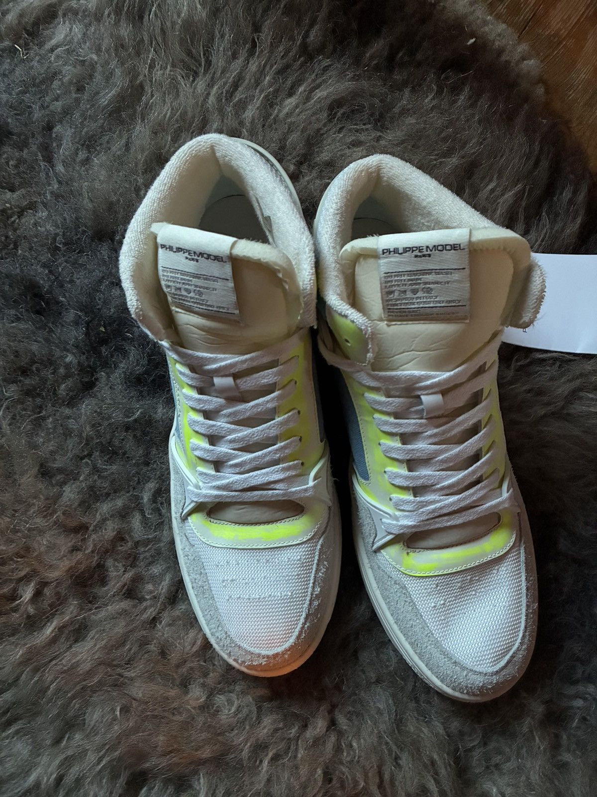 Philippe Model Philippe Model Paris Le Grande Lace-Up Sneaker Size US 11.5 / EU 44-45 - 2 Thumbnail