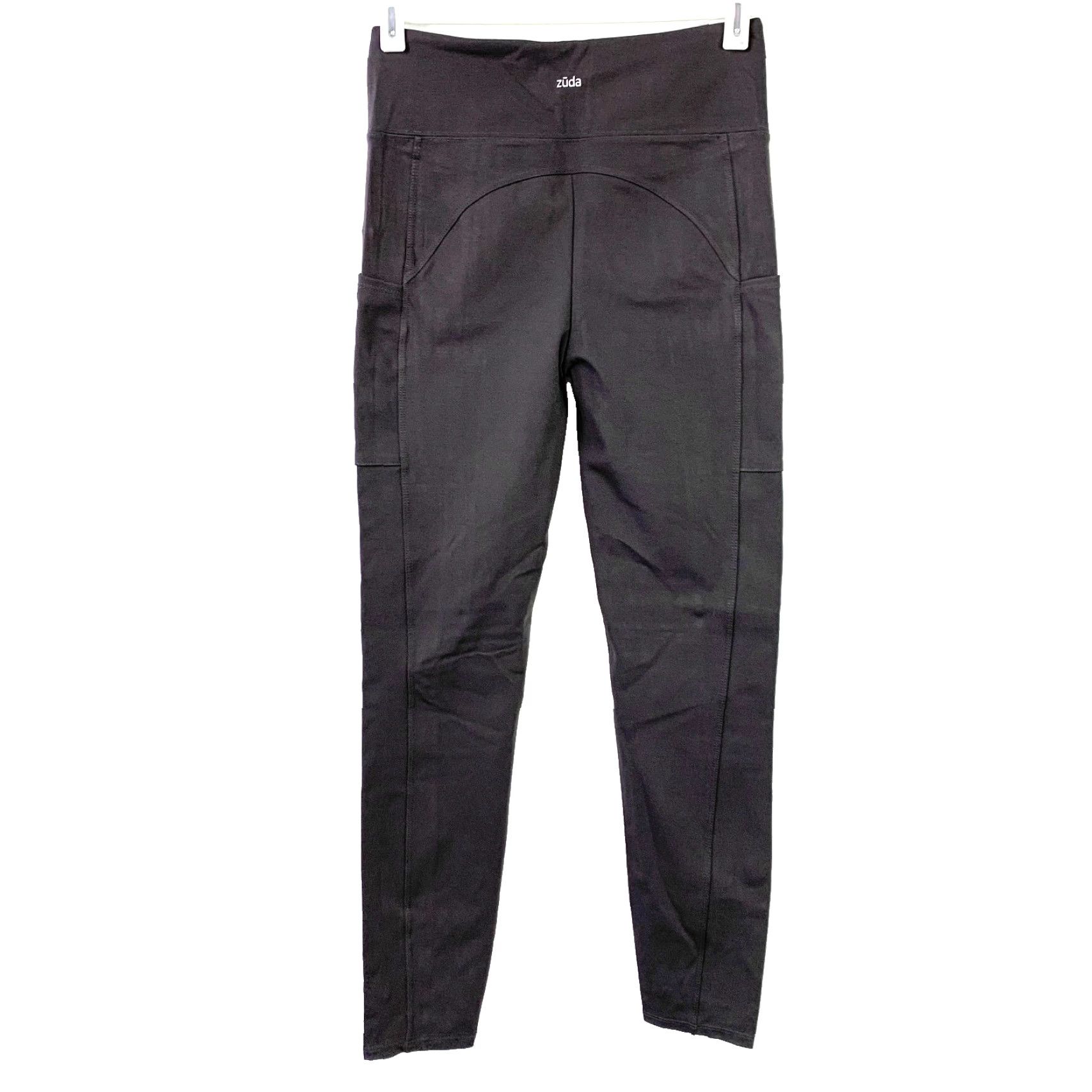 Vintage VINTAGE Zuda Z-Stretch Momentum A370675 Dark Gray Leggings XS Size 26" / US 2 / IT 38 - 4 Thumbnail