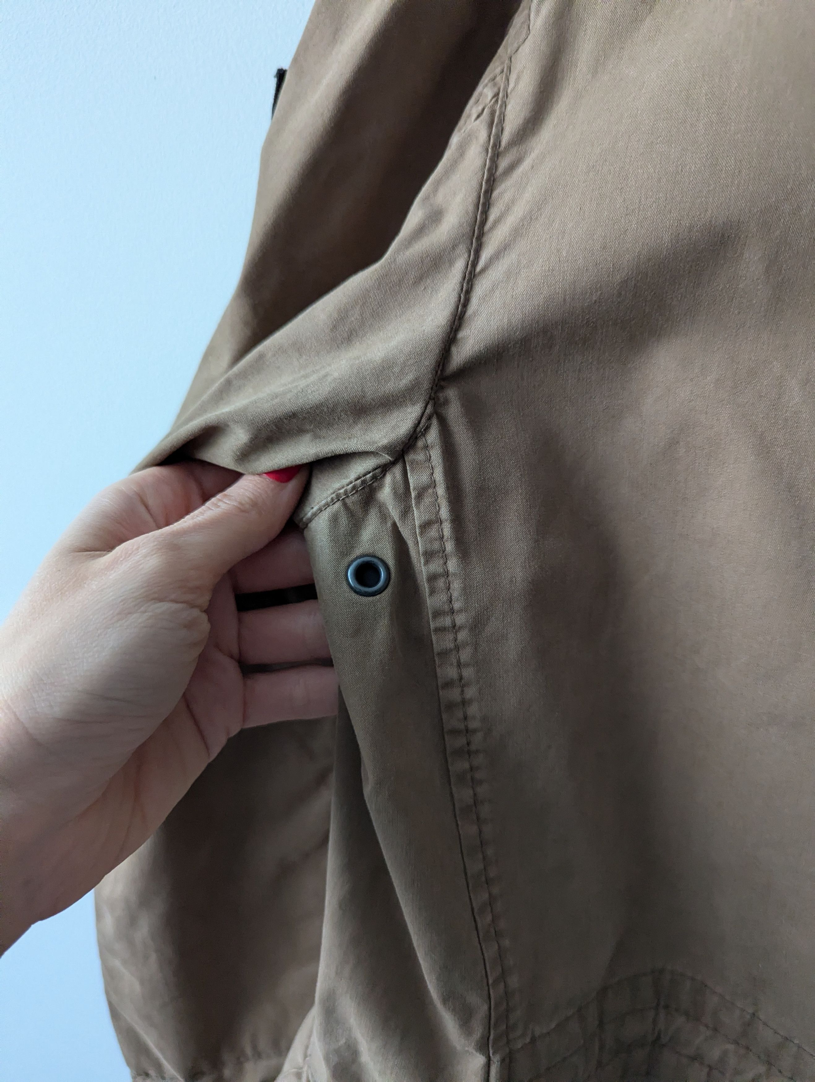 Strellson Vintage STRELLSON Swiss Military Zip Hooded Jacket beige Size US XL / EU 56 / 4 - 16 Thumbnail