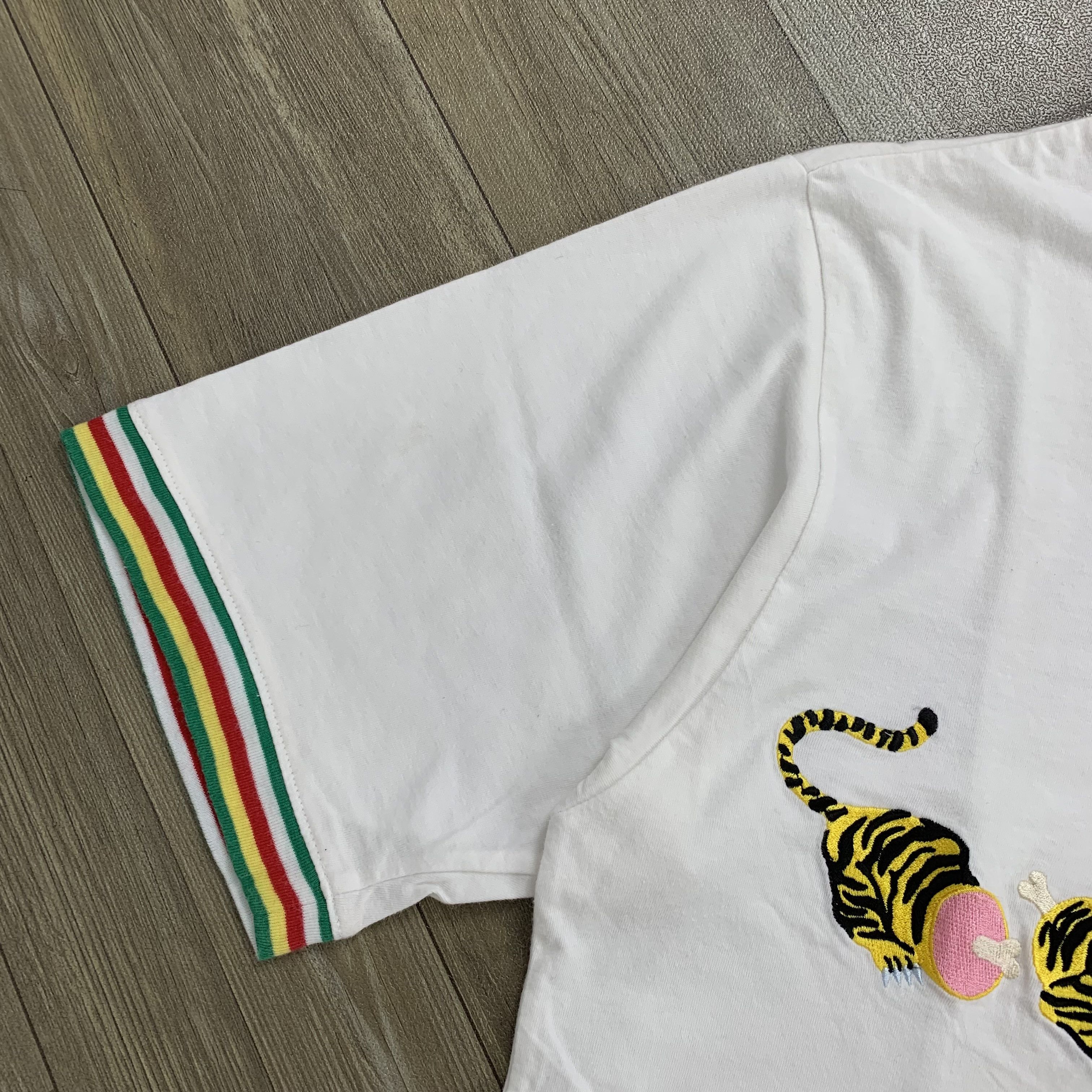 John Undercover John Undercover Embroidery Double Tiger Tshirt Size US M / EU 48-50 / 2 - 4 Thumbnail
