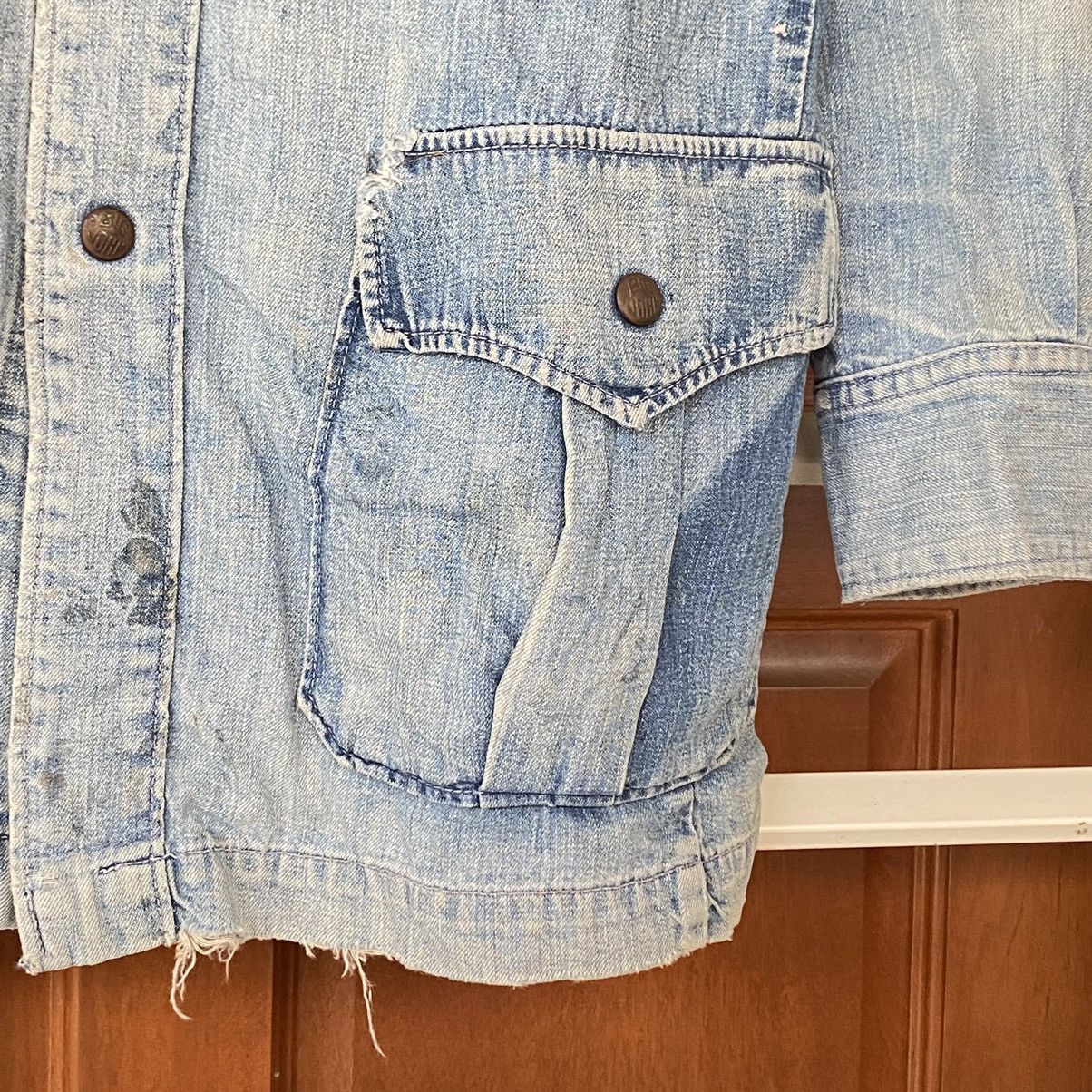 Big John × Vintage Vintage Big John denim chore coat Size US M / EU 48-50 / 2 - 9 Thumbnail