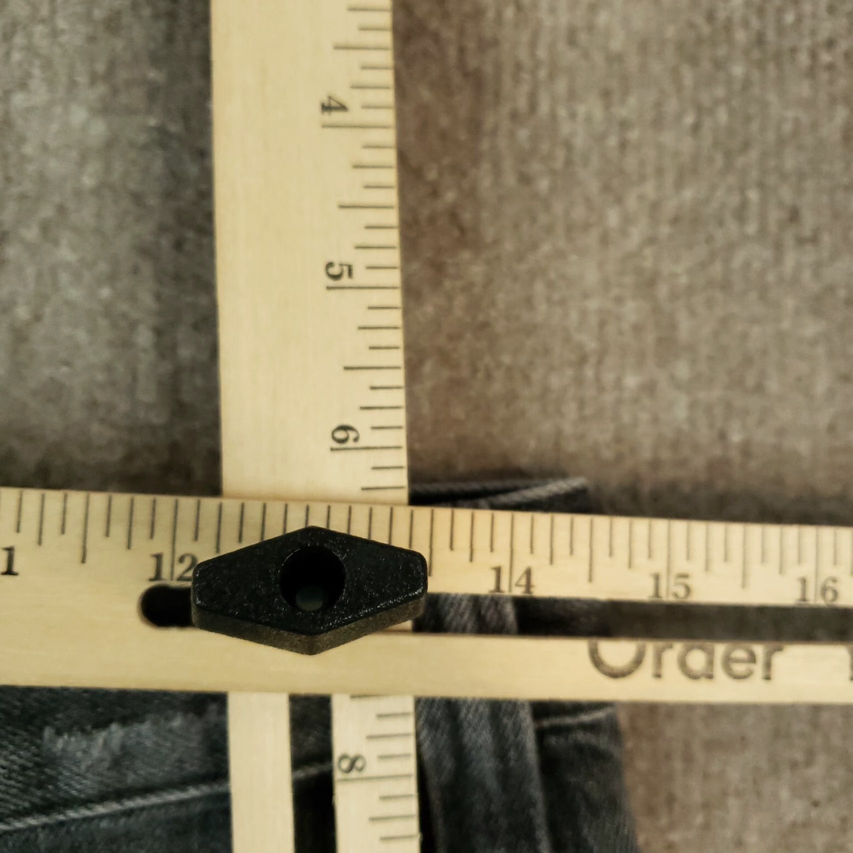 Vintage We The Free High Waisted Gray Denim Skirt Women's Size 26 Short Mini Casual Size 26" / US 2 / IT 38 - 6 Thumbnail