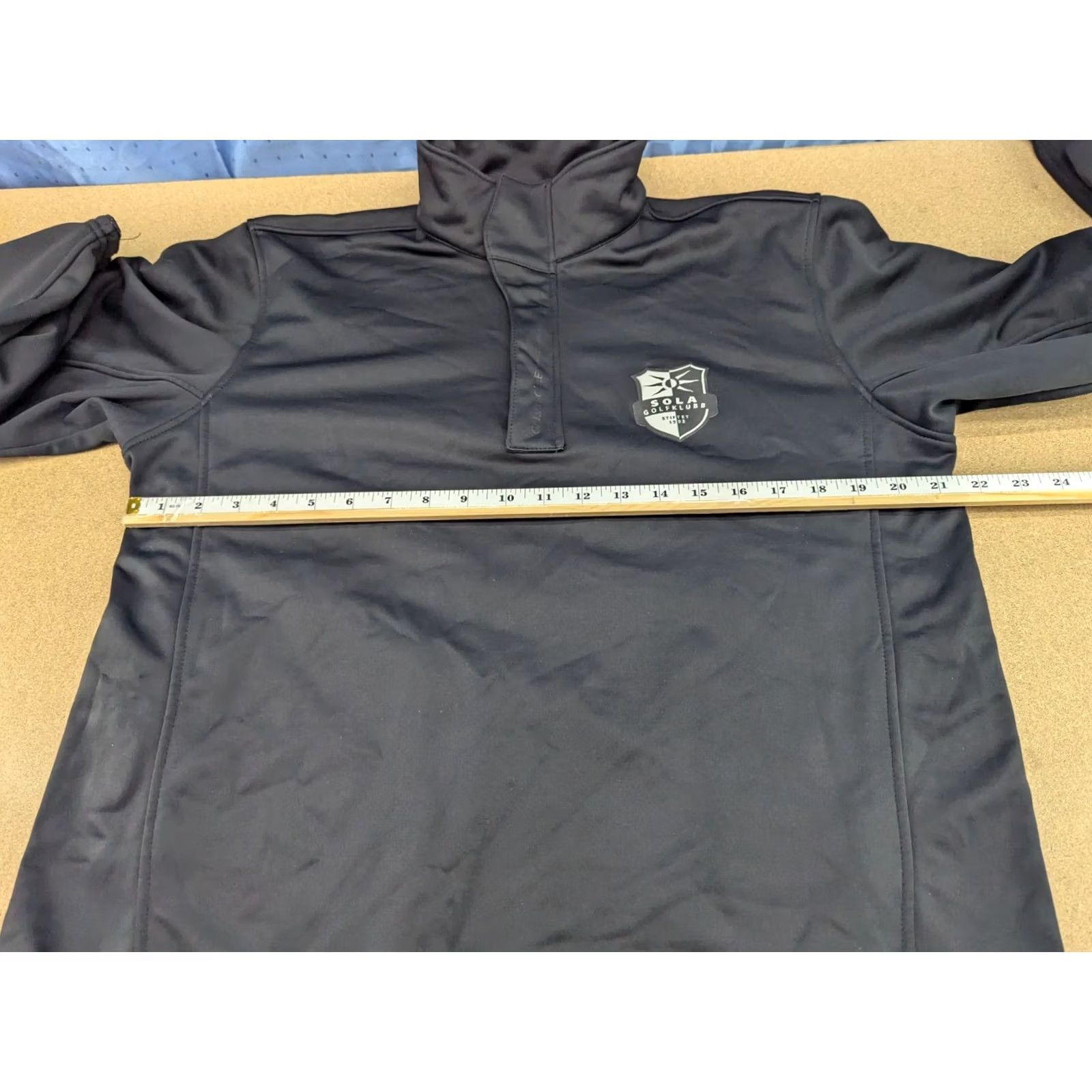 Galvin Green Gavlin Green Windstopper Jacket 1/4 Zip Mens Size M Black Top Sport Shirt Size US M / EU 48-50 / 2 - 5 Thumbnail