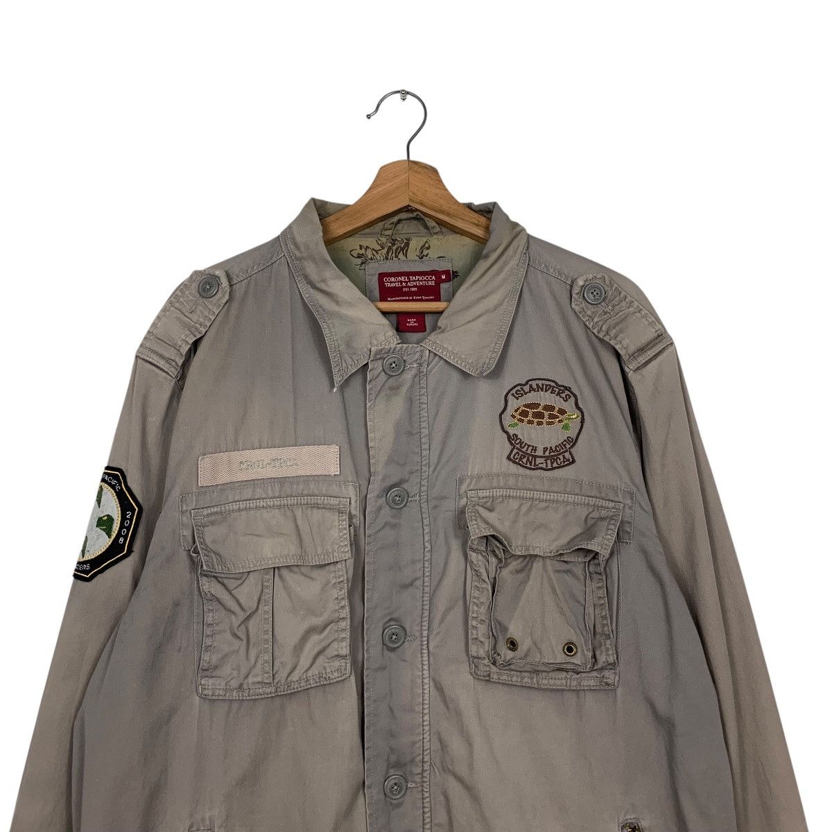 Japanese Brand CORONEL TAPIOCCA Travel & Adventure Jacket #2446-C109 Size US M / EU 48-50 / 2 - 2 Thumbnail