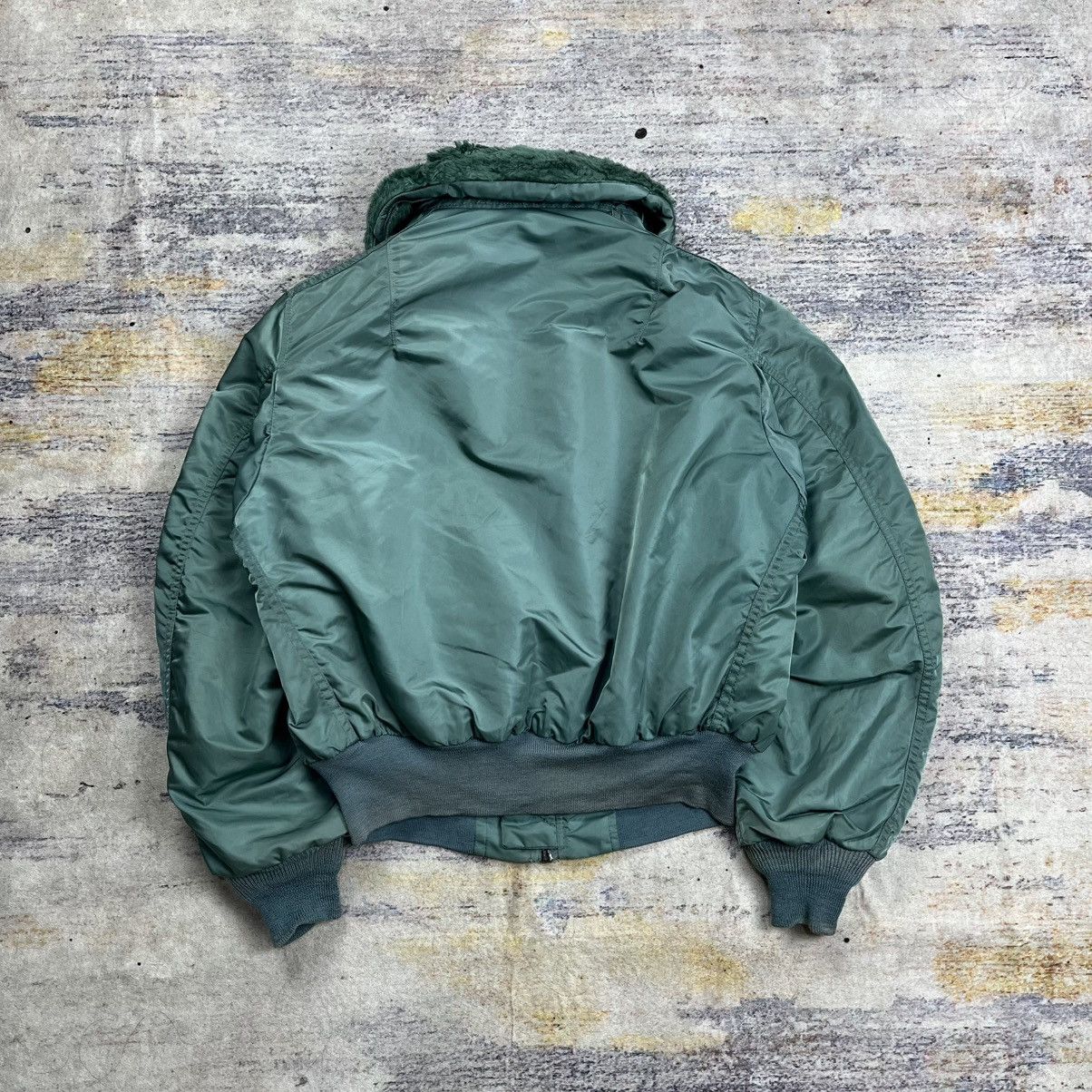 Alpha Industries Vintage 90s Alpha industries B-15D bomber flight jacket Size US M / EU 48-50 / 2 - 2 Thumbnail