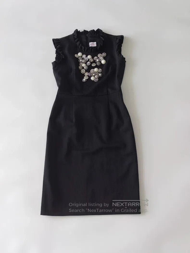 Comme des Garcons Comme Des Garcons Black badge button dress Size S / US 4 / IT 40 - 1 Thumbnail