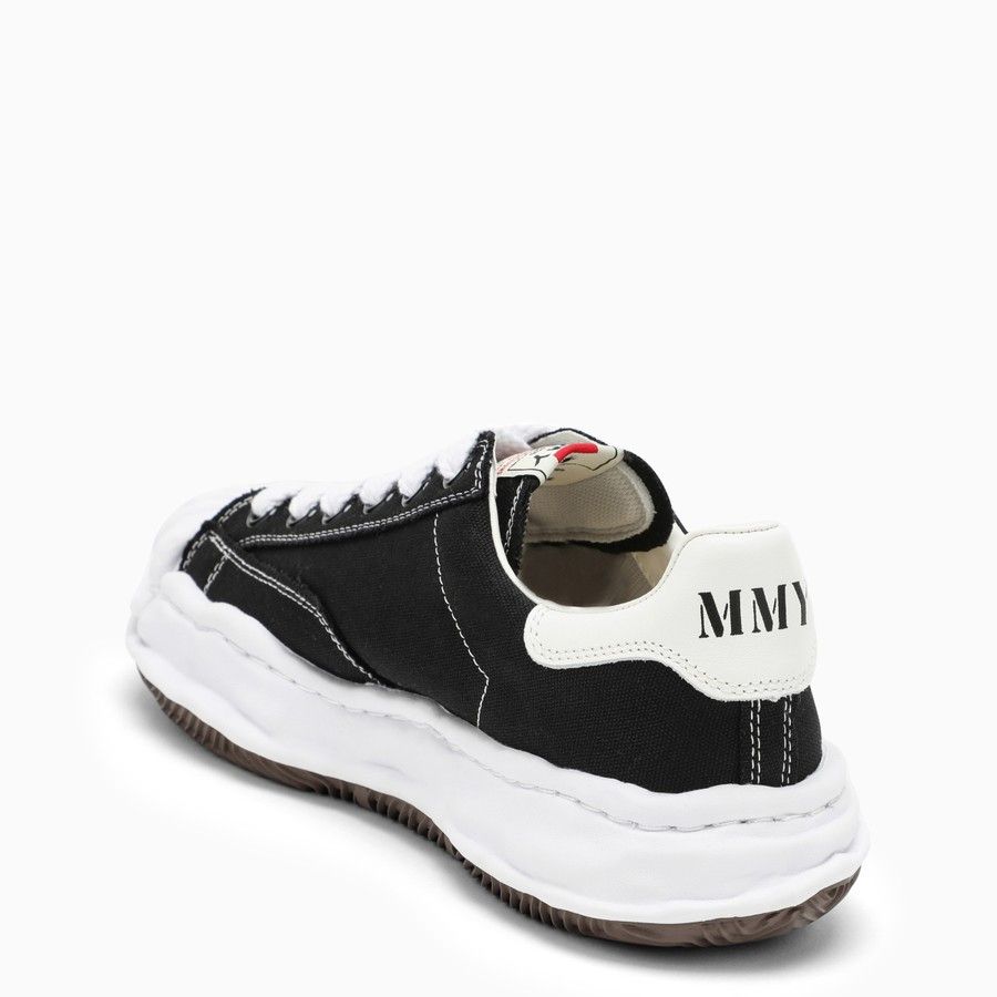 Maison MIHARA YASUHIRO o1d2blof0424 Low-Top Sneakers in Black & White Size US 9 / EU 42 - 4 Thumbnail