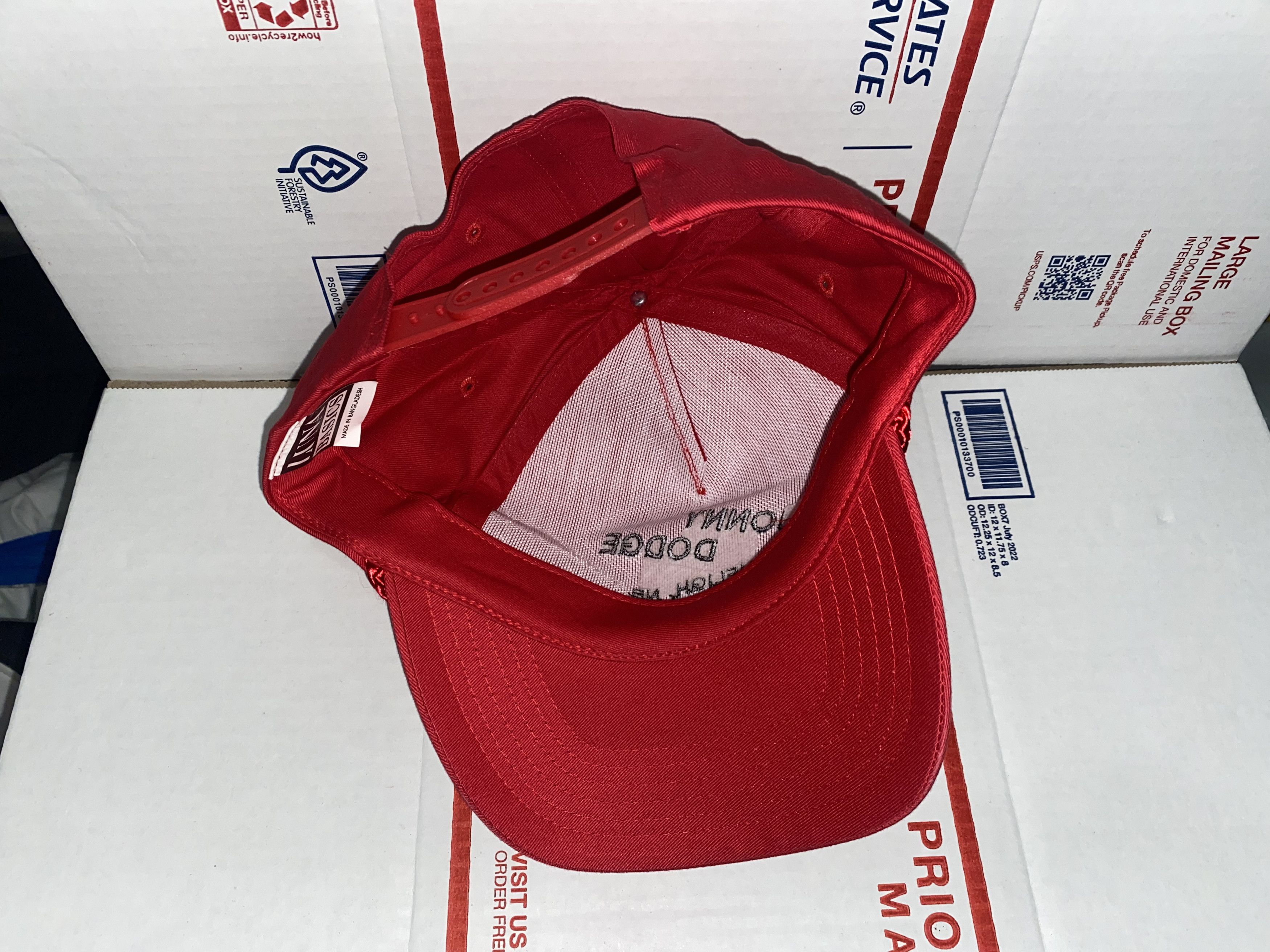 Vintage vintage snapback Trucker hat cap JONNY DODGE car auto dealer Size ONE SIZE - 3 Thumbnail