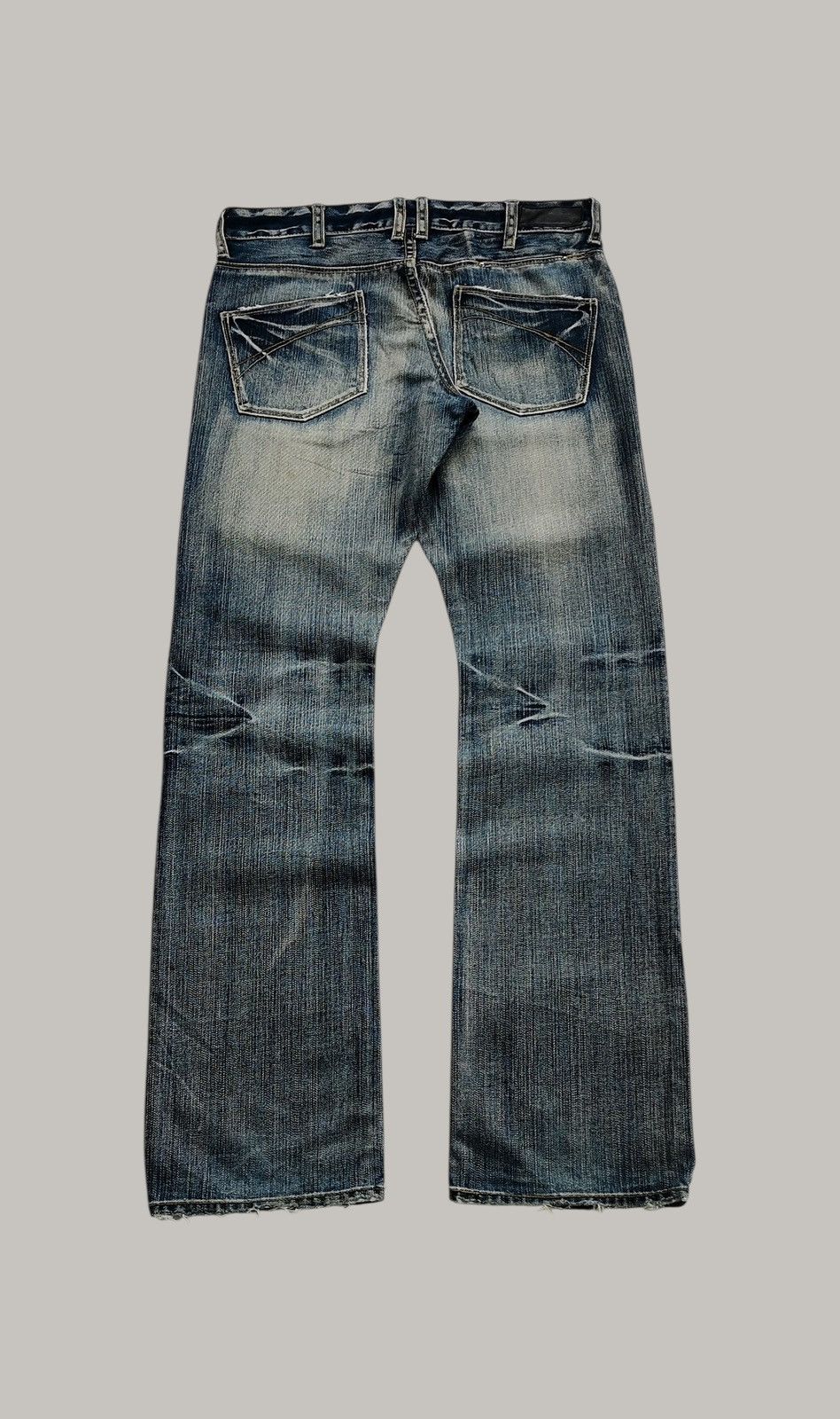 Boycott Boycott Flare Distressed Jeans ♦️ Size - W32”xL32.5” Size US 32 / EU 48 - 4 Thumbnail