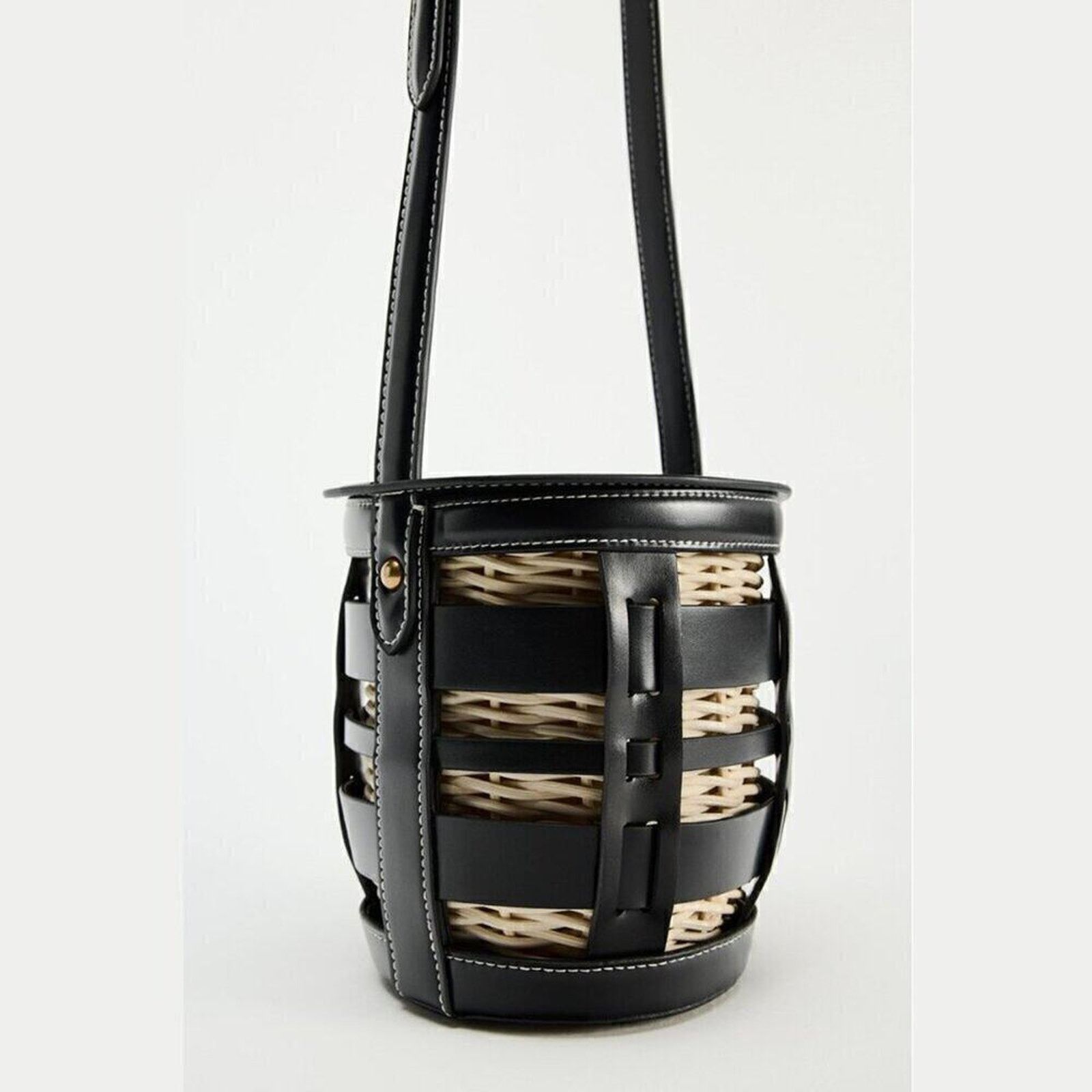 Zara ZARA Bucket Bag NWT Size ONE SIZE - 4 Thumbnail