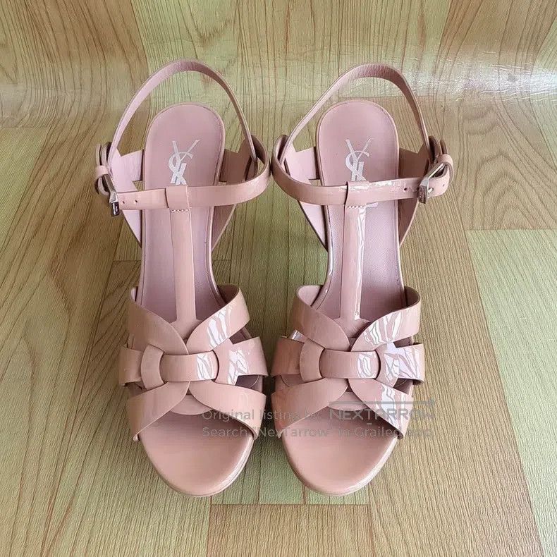 Saint Laurent Paris Saint Laurent Paris Leather high heels Size US 7 / IT 37 - 2 Thumbnail