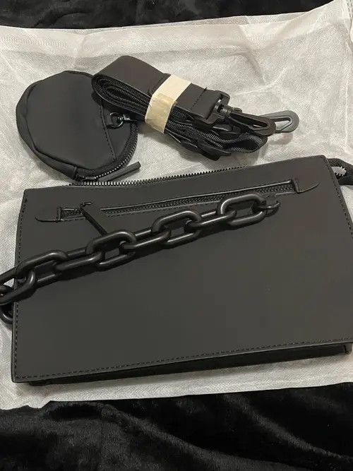 Japanese Brand Hazuki x Fujii Streetwear Men's Box Crossbody Bag Size ONE SIZE - 6 Thumbnail