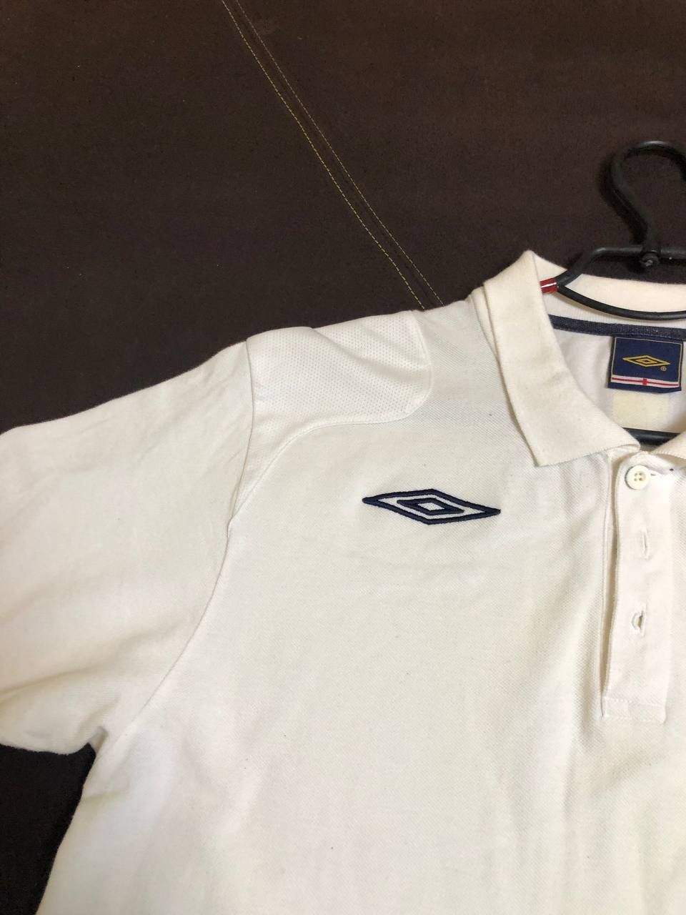 Umbro ENGLAND TEAM FOOTBALL POLO SHIRT JERSEY TRAINING UMBRO Size US L / EU 52-54 / 3 - 3 Thumbnail