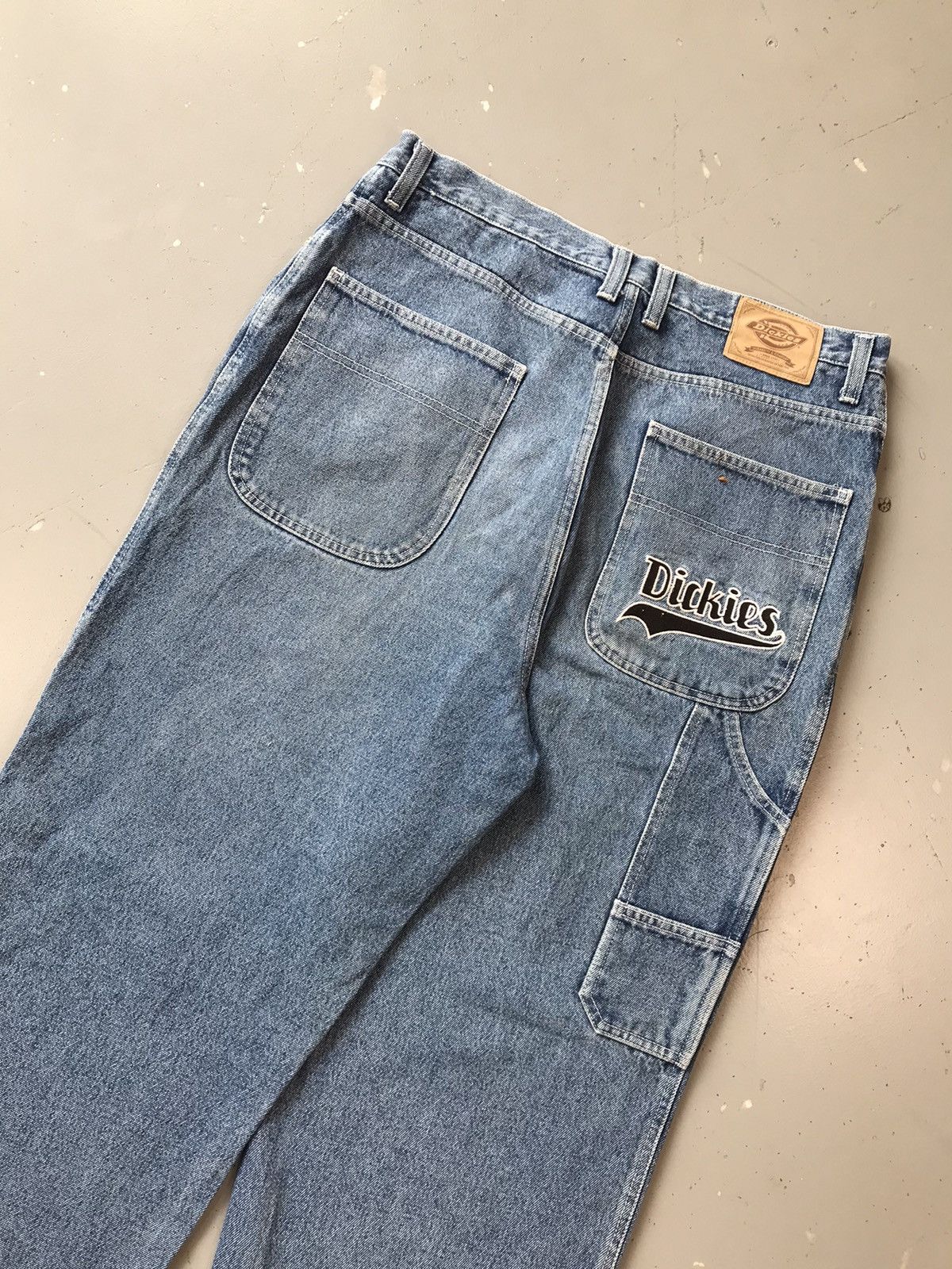 Dickies × Vintage Vintage dickies big daddy embroidered denim Size US 36 / EU 52 - 10 Thumbnail